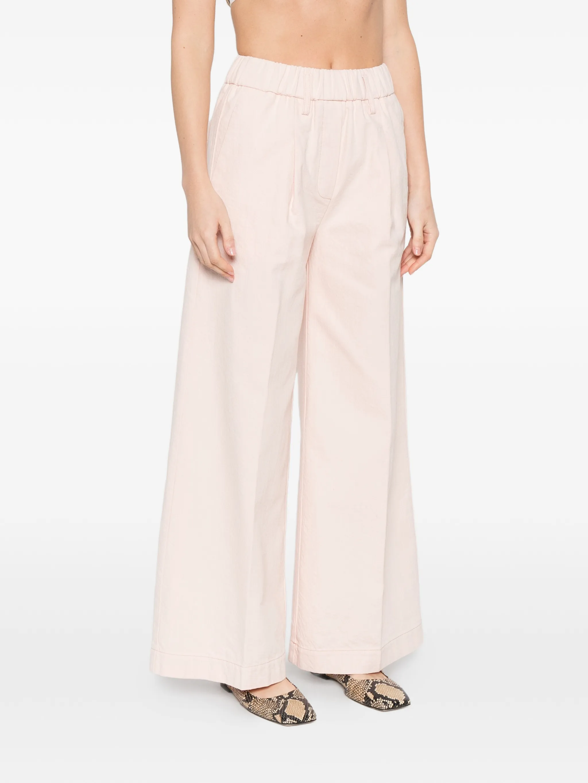 PEONIA CAVALRY DENIM LOOSE PANTS - Image 2