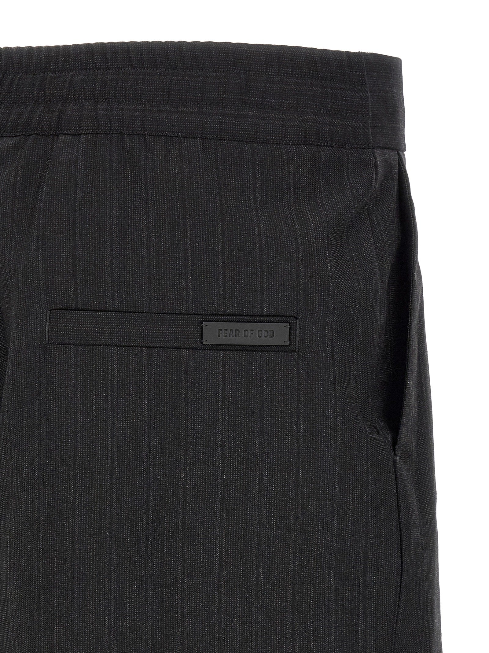 Pinstripe bermuda shorts - Image 4