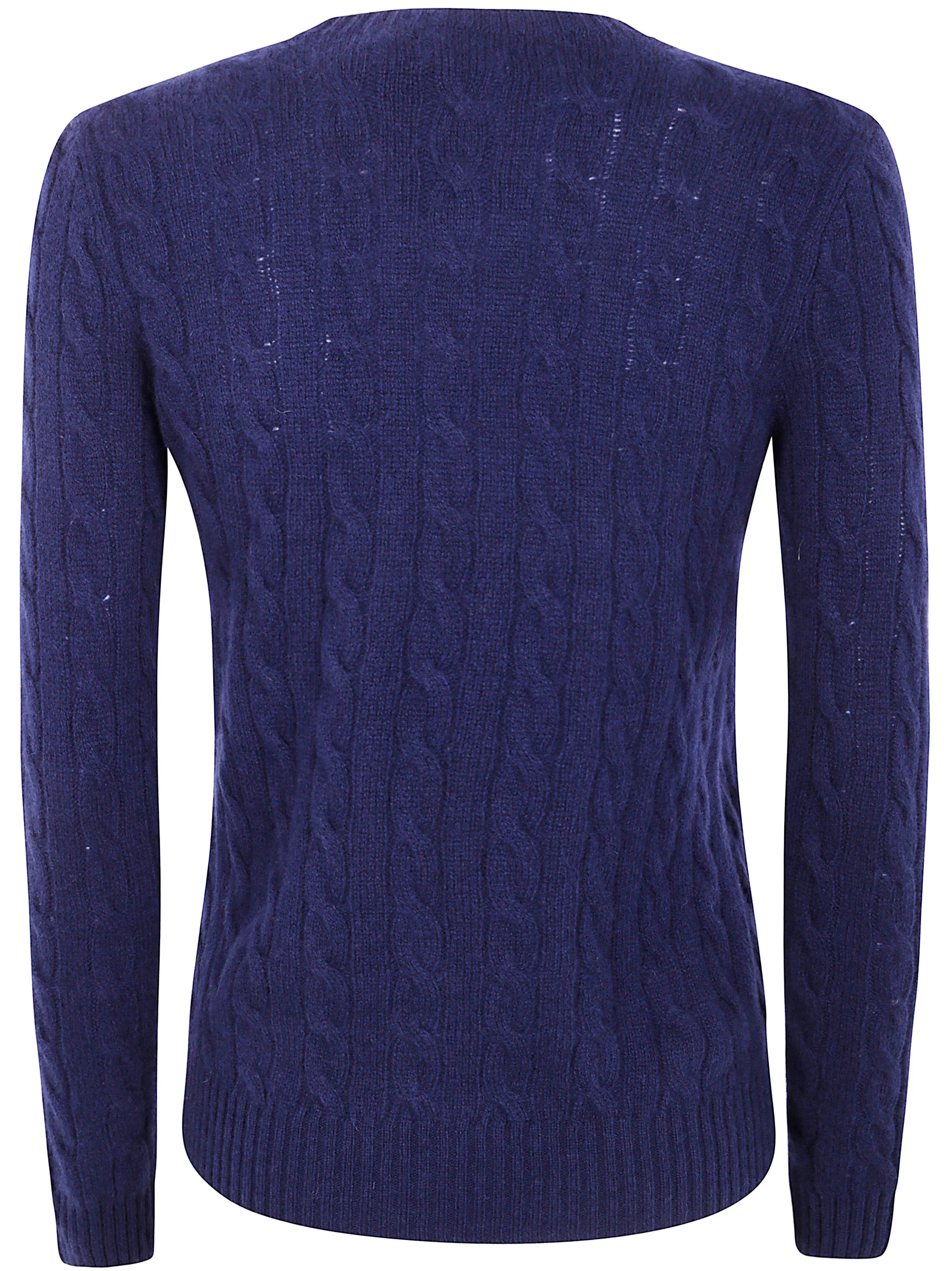 PLAITED WOOL AND CASHMERE CREW-NECK - Image 4