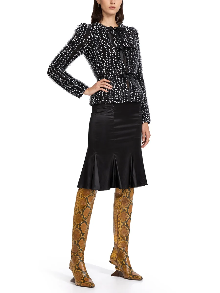 POLKA DOT EMBROIDERED JACKET - Image 2