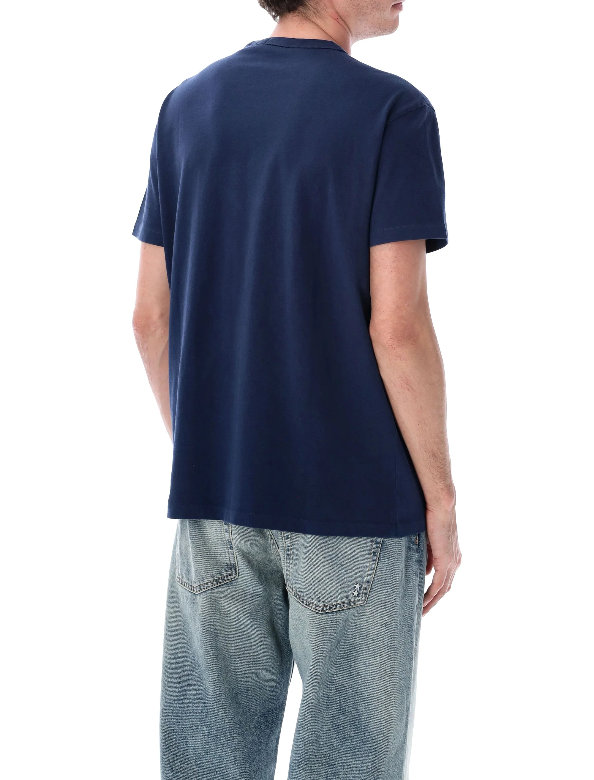 POLO RALPH LAUREN SHORT-SLEEVE NAVY T-SHIRT - Image 2