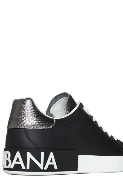 PORTOFINO SPOILER LEATHER LOW-TOP SNEAKERS - Image 4