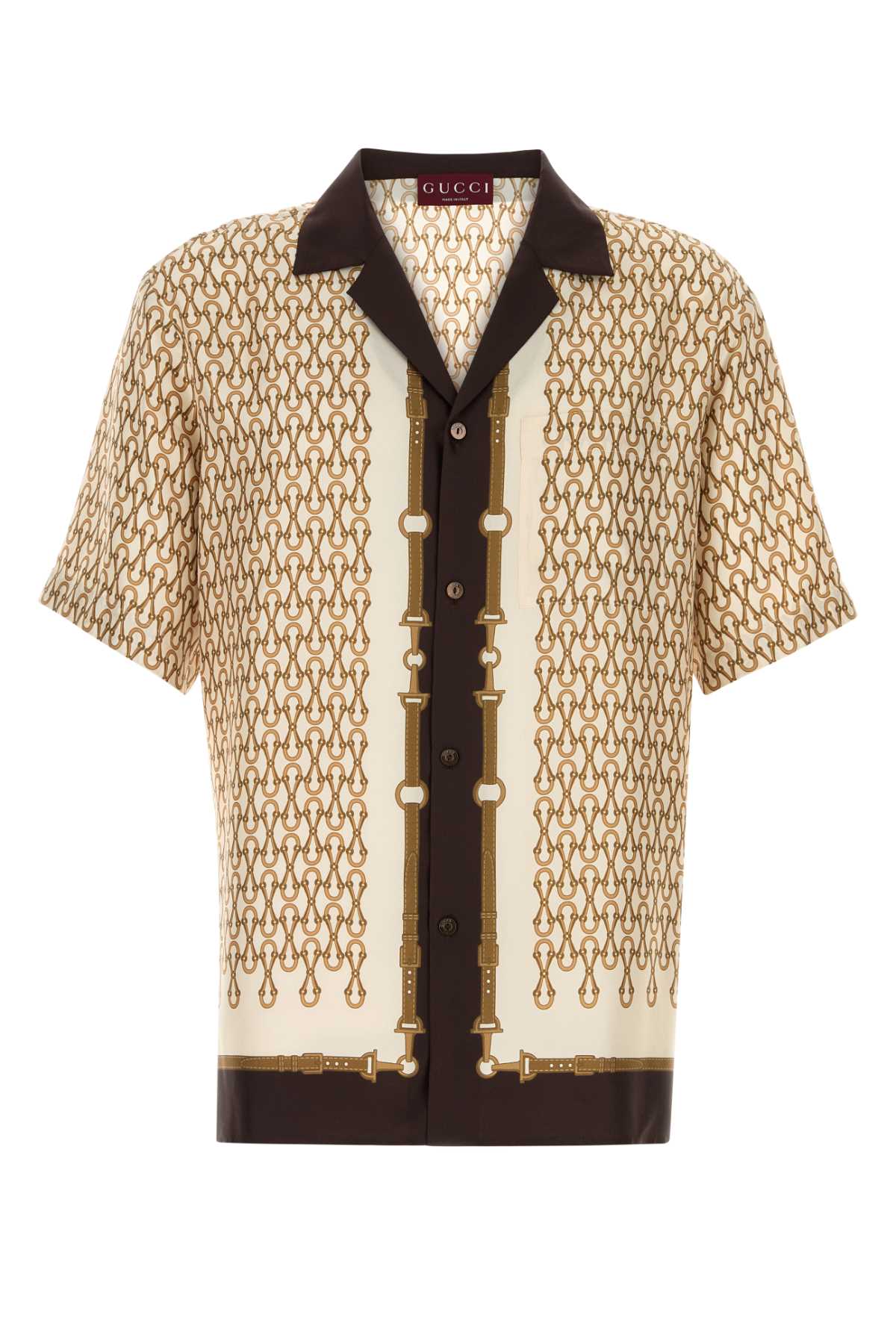 PRINTED SILK SHIRT