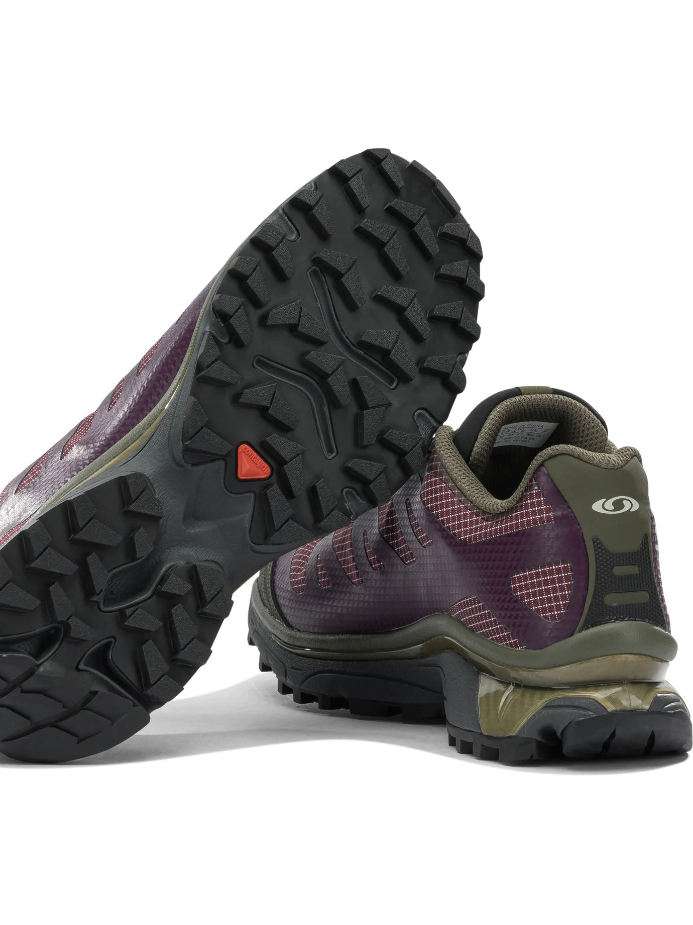 PURPLE FABRIC RUBBER SNEAKERS - Image 5