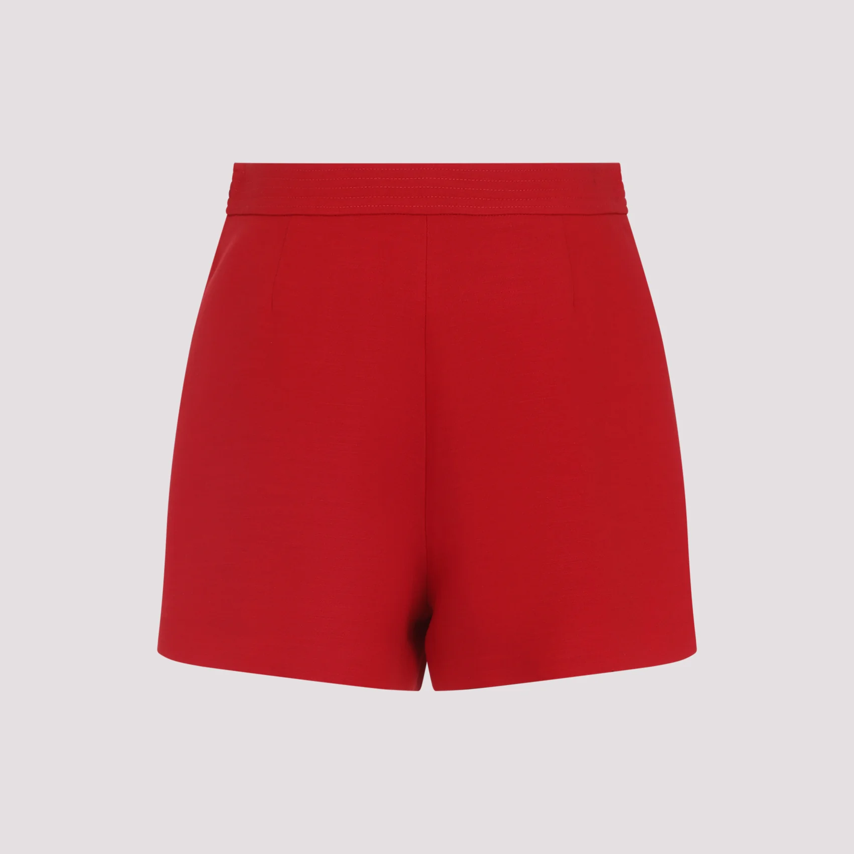 RED WOOL BERMUDA - Image 3