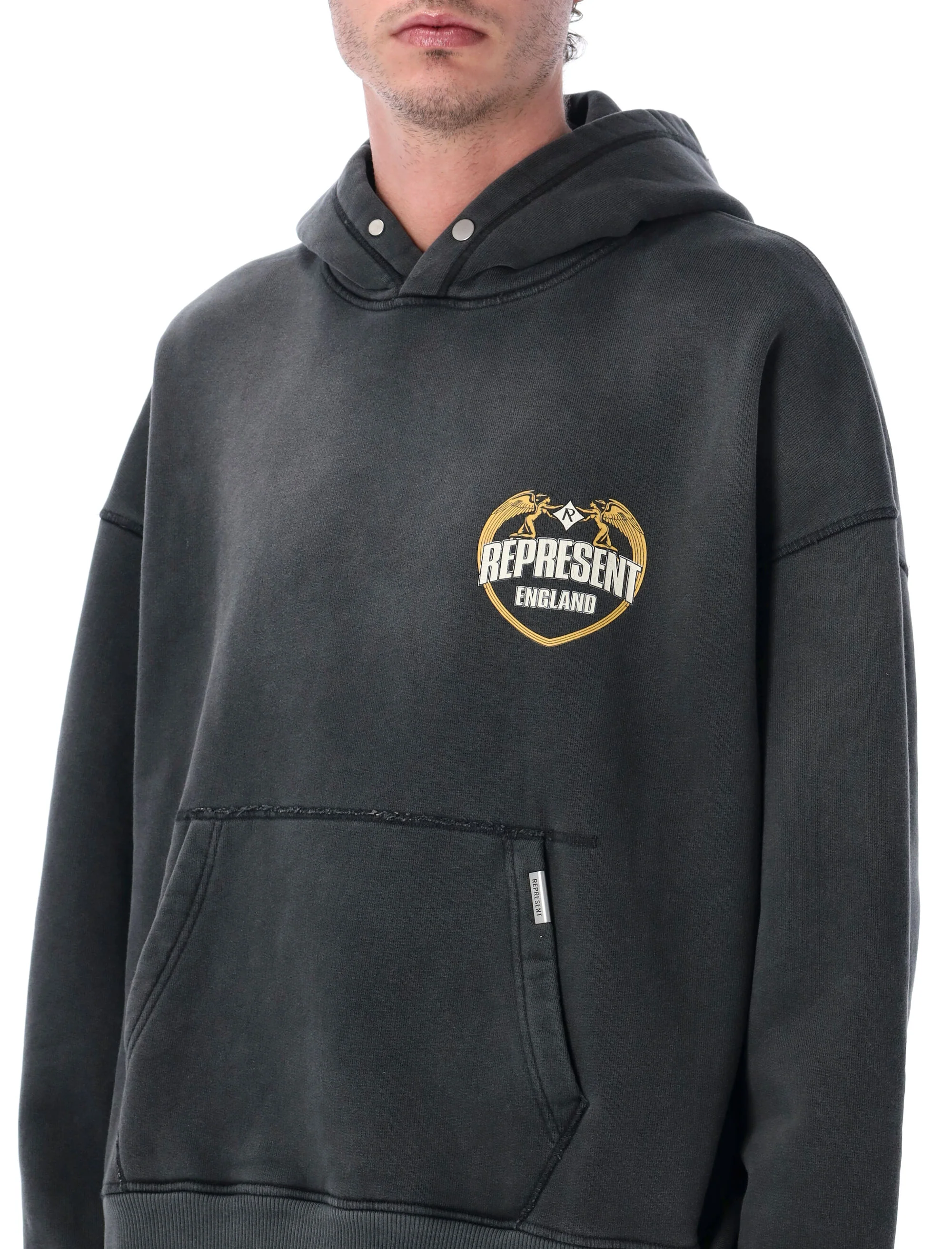 REPRESENT ANGEL BORDER HOODIE - Image 3