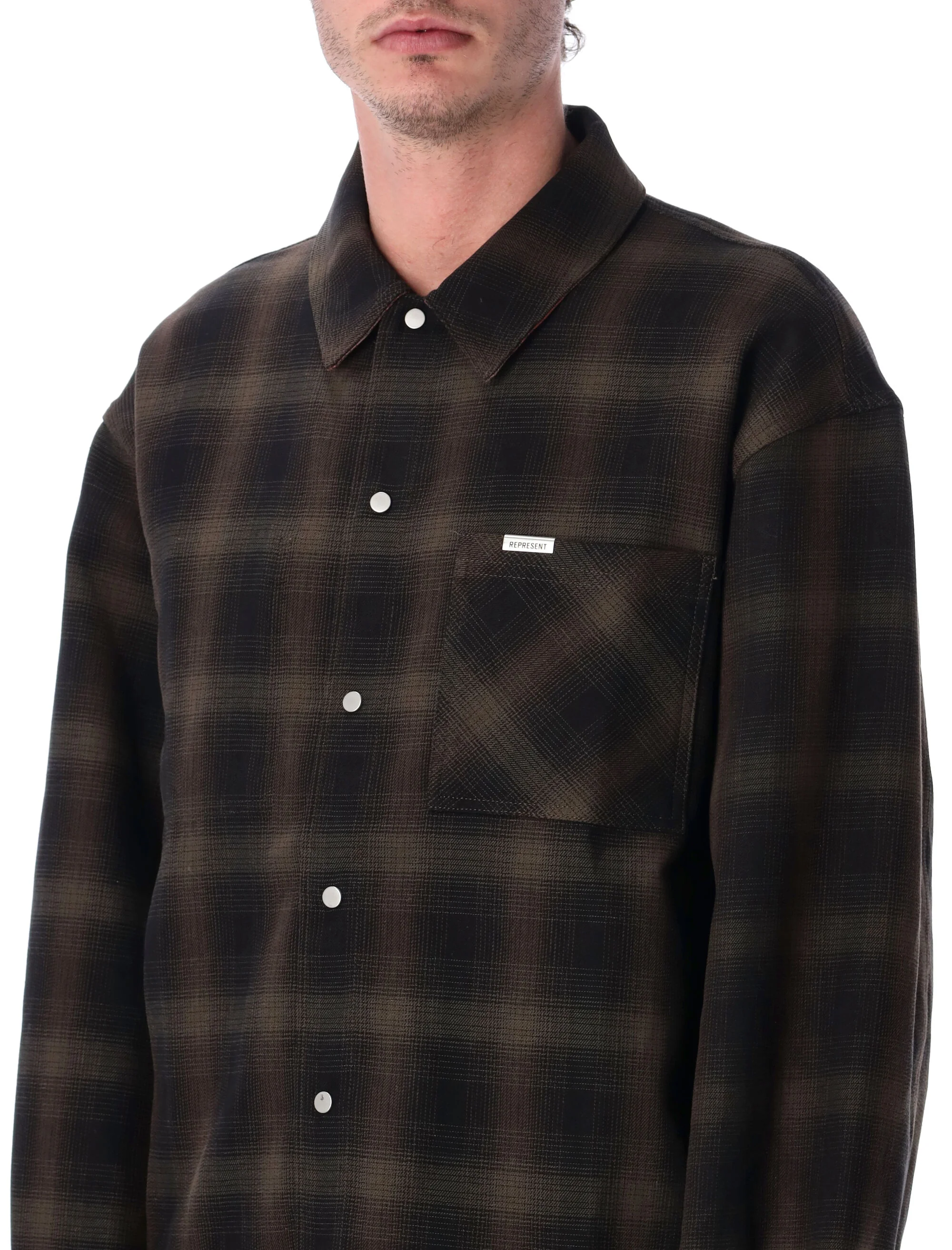 REPRESENT BONDED REVERSIBLE SHIRT - Image 3