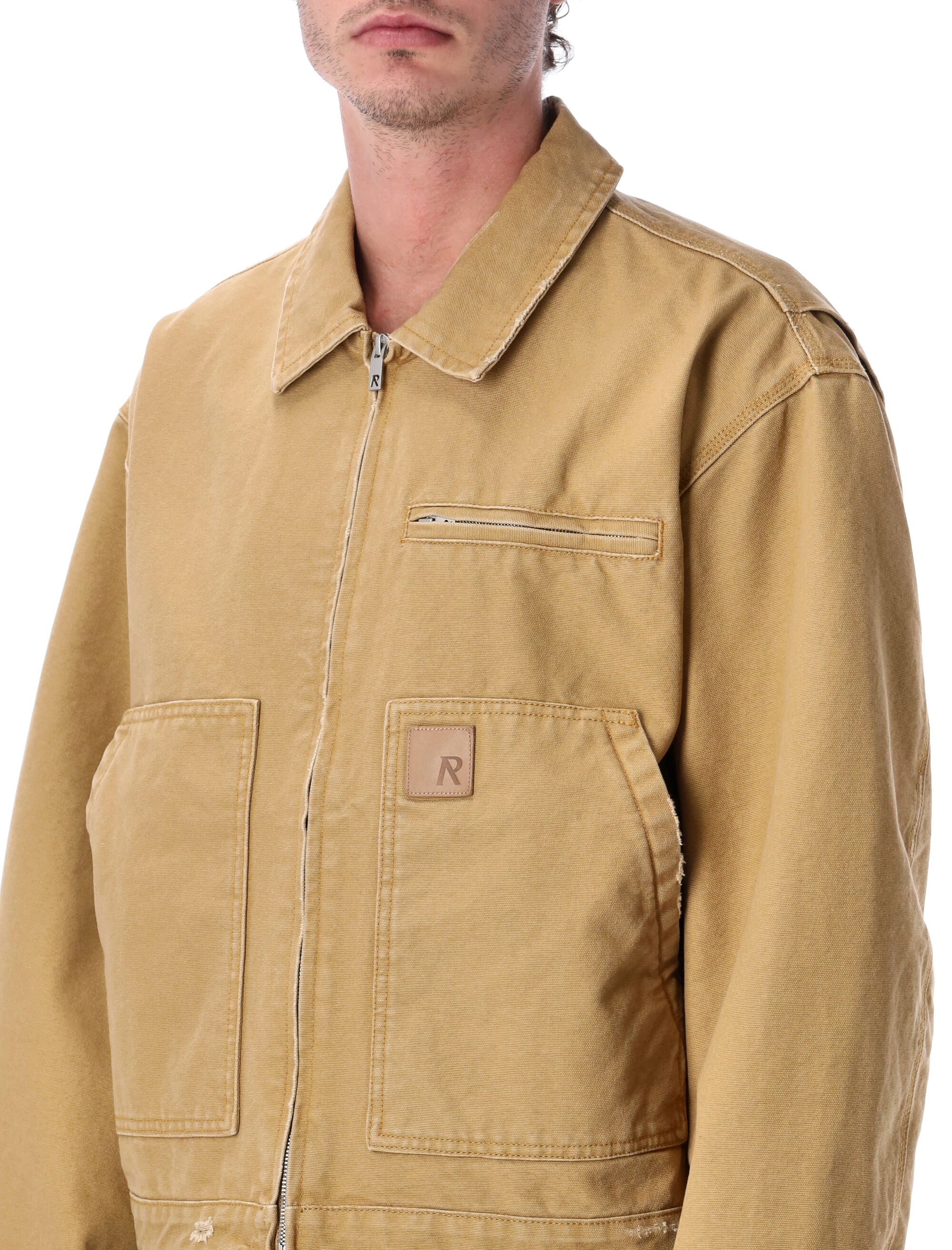 REPRESENT CANVAS COTTON WORKER JACKET - Image 3