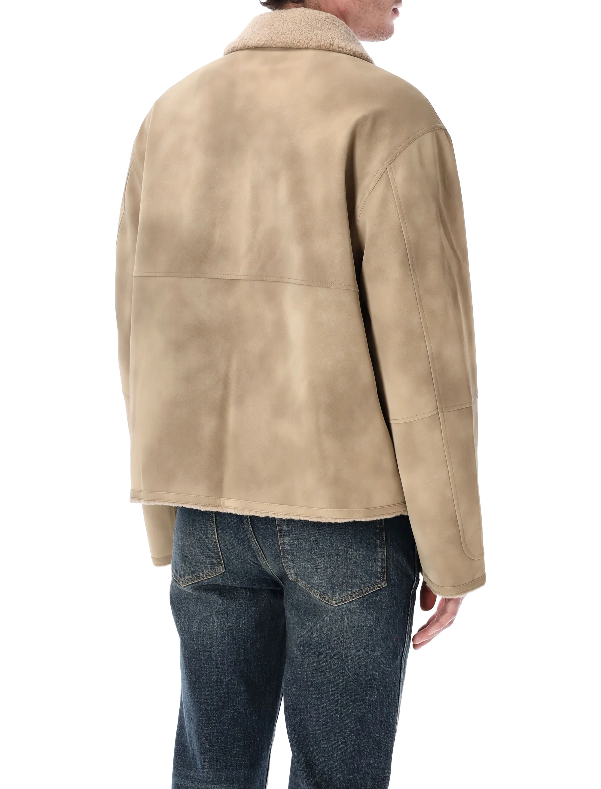 REPRESENT FAUX SHEARLING JACKET - Image 2