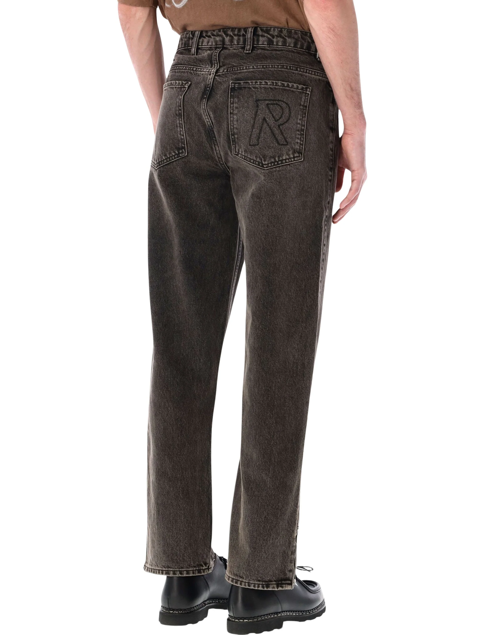 REPRESENT R2S SPLIT DENIM JEANS - Image 2