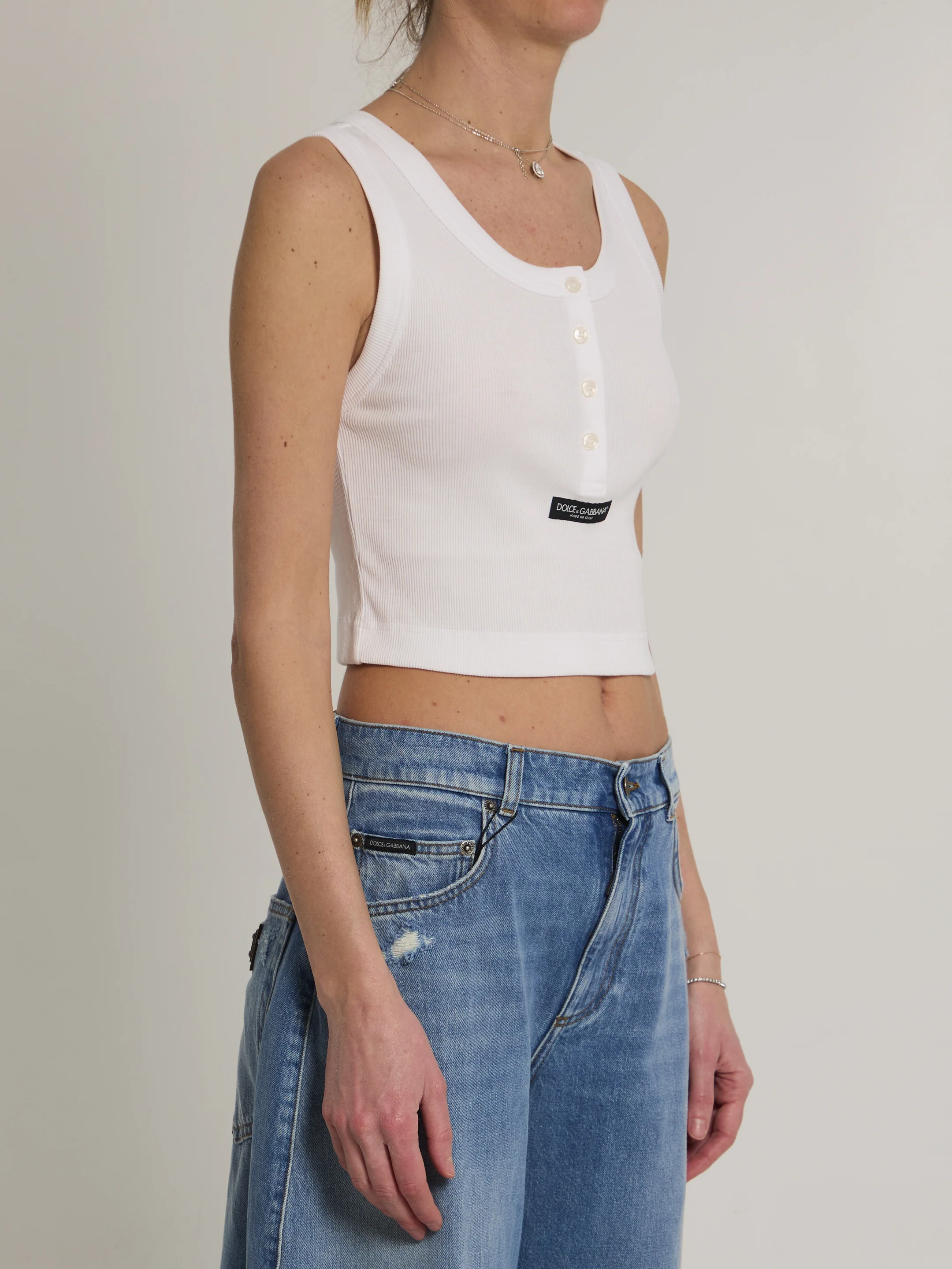 RIBBED TANK TOP - Image 2