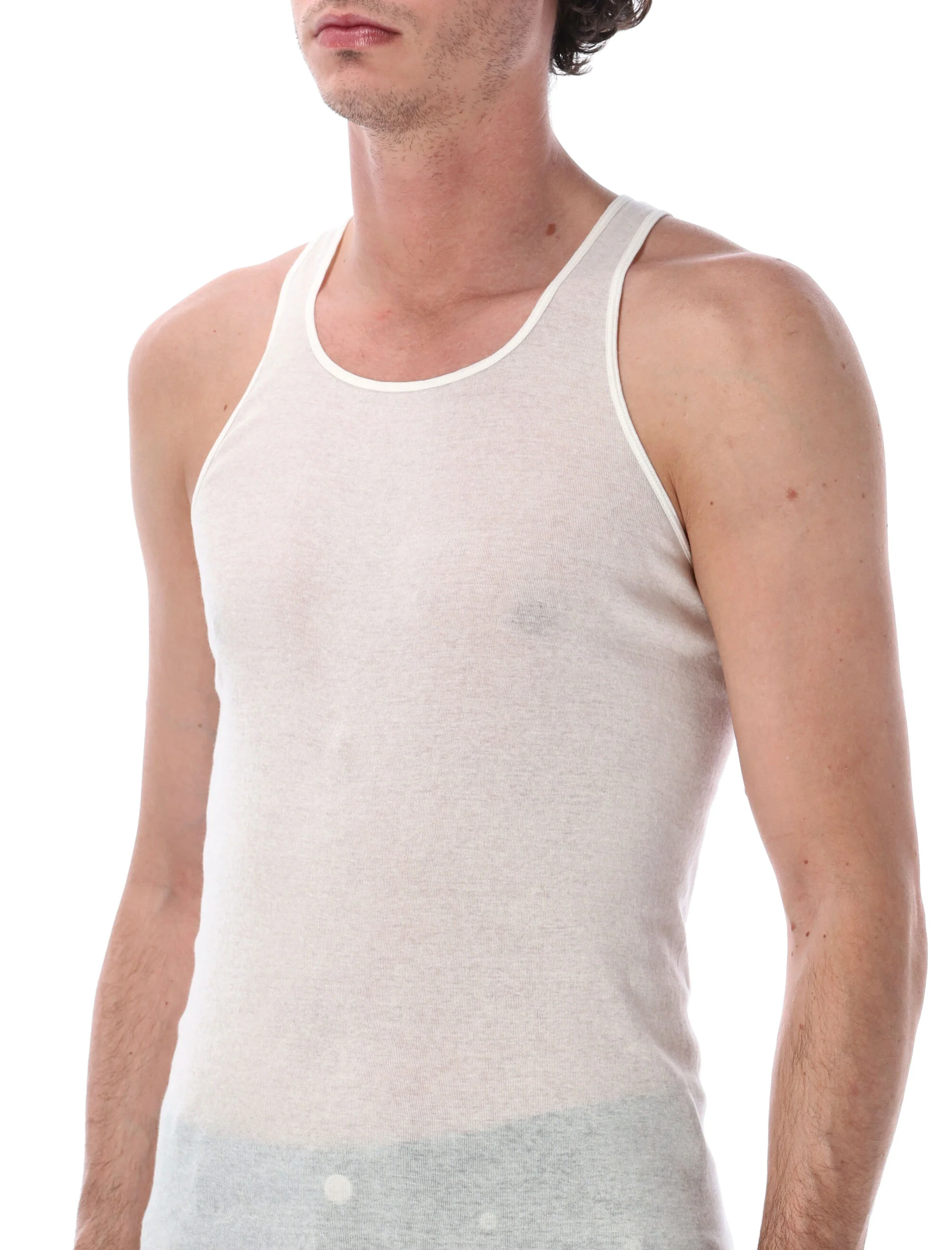 RICK OWENS BAISC RIB TANK - Image 3