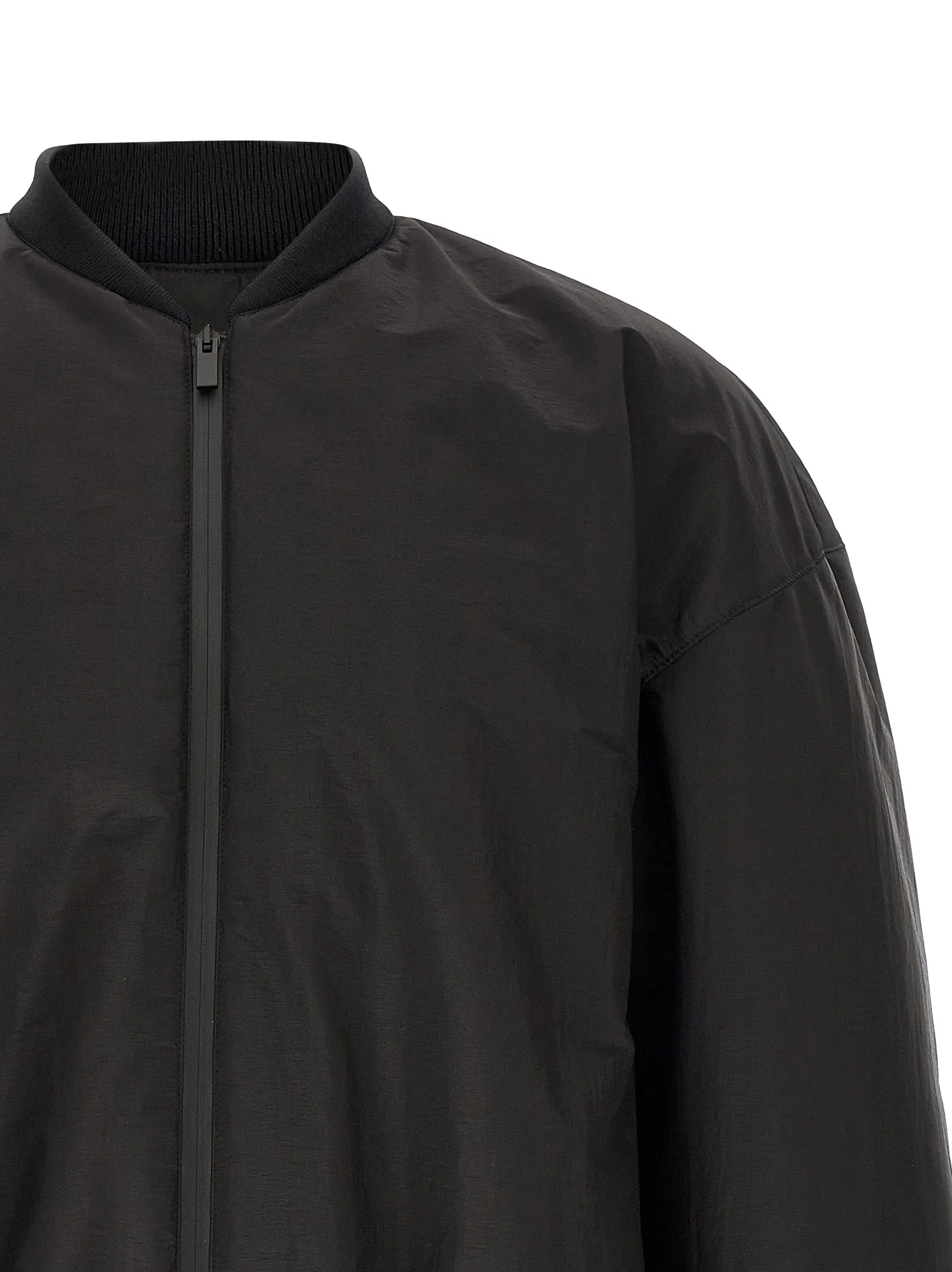 Satin effect bomber jacket - Image 3