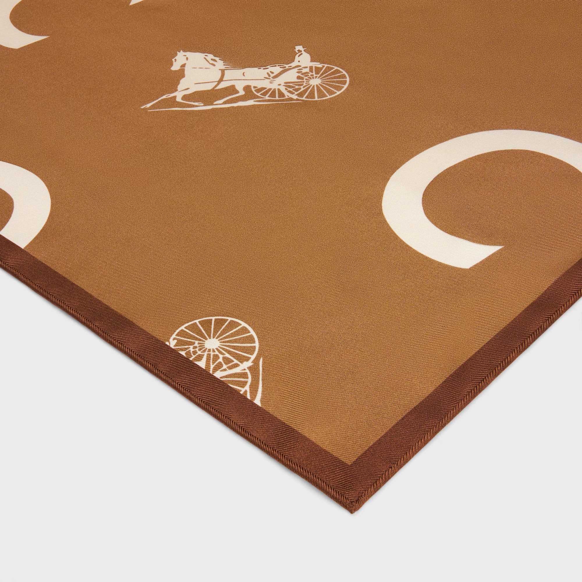 Scarf in silk twill - Image 3