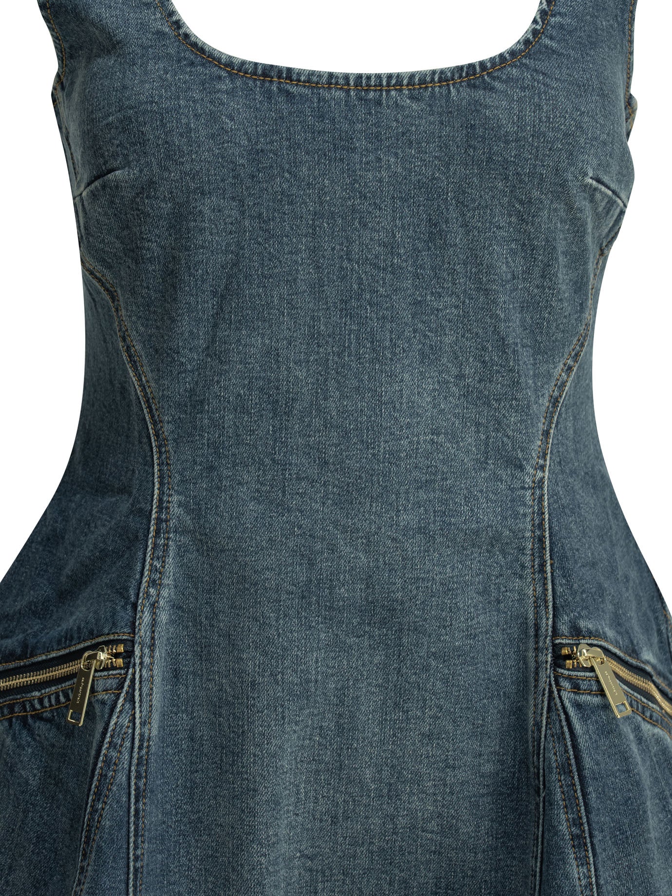 SHORT FLARED DRESS - Image 3