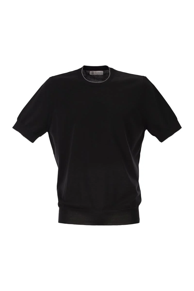 SHORT-SLEEVED COTTON JERSEY