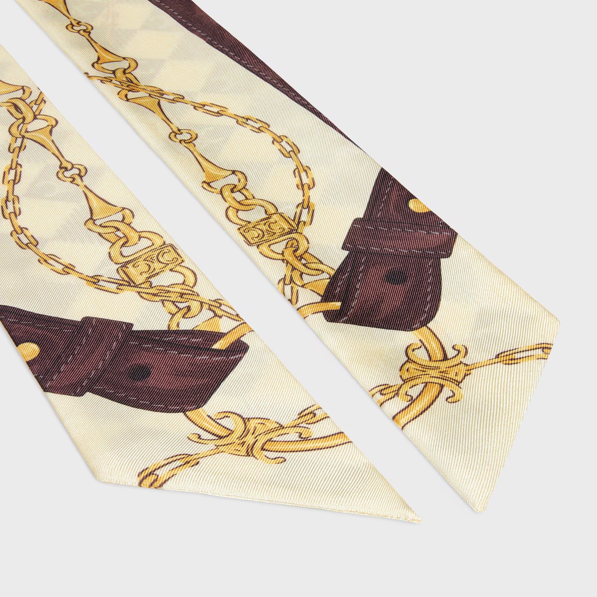 Silk twill foulard - Image 3