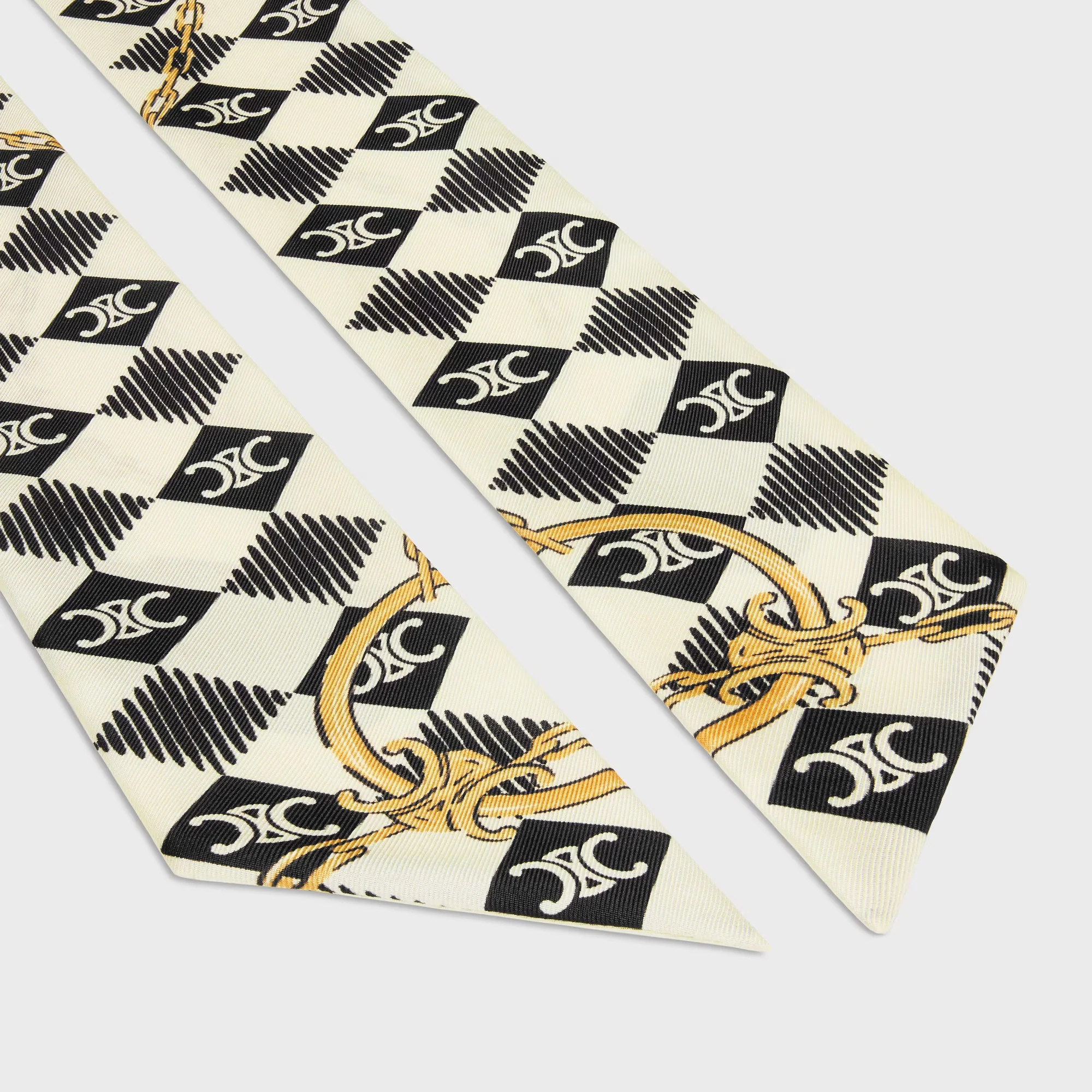 Silk twill foulard - Image 4