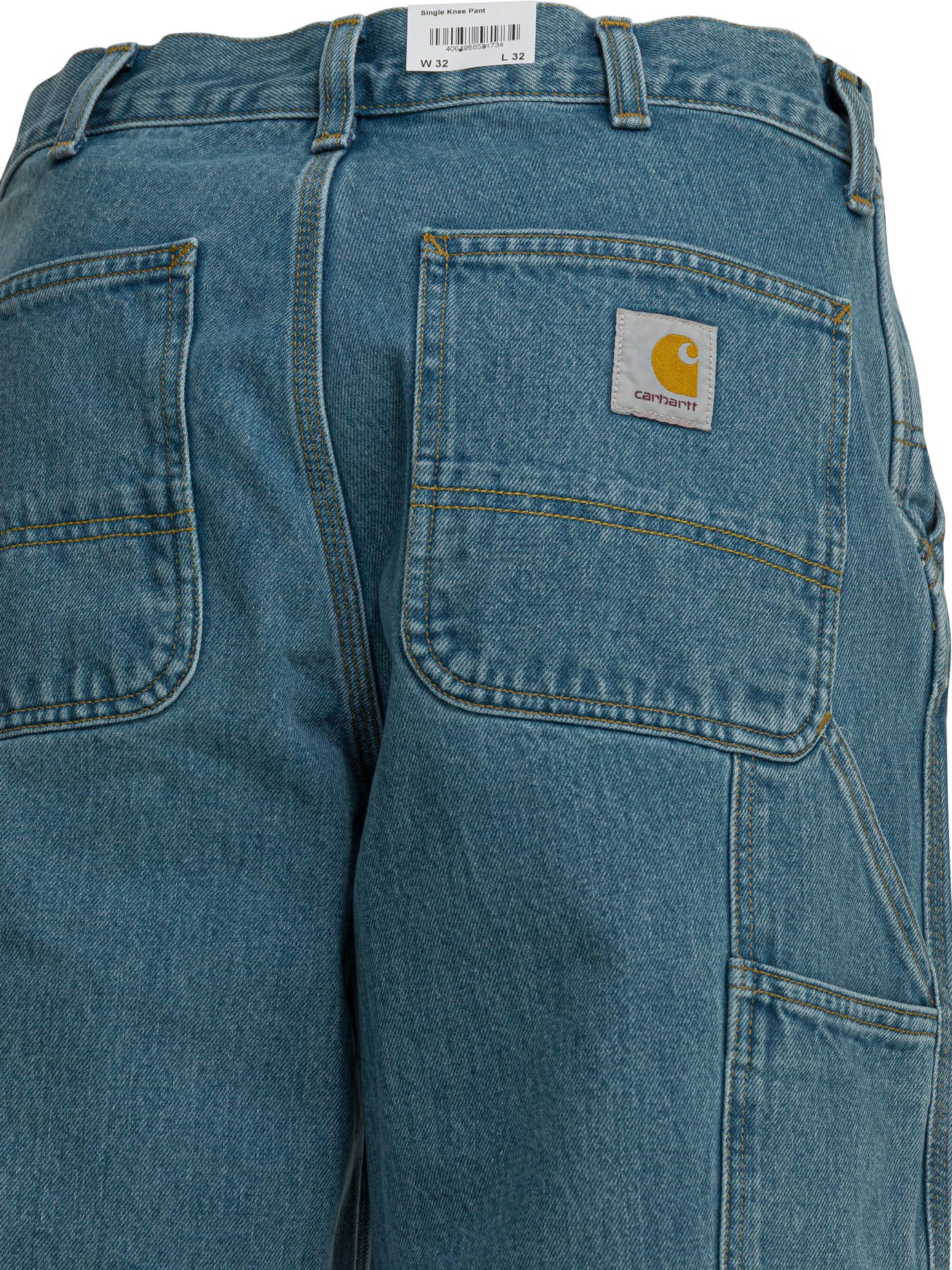 "Single Knee" Wide Leg Jeans - Image 4