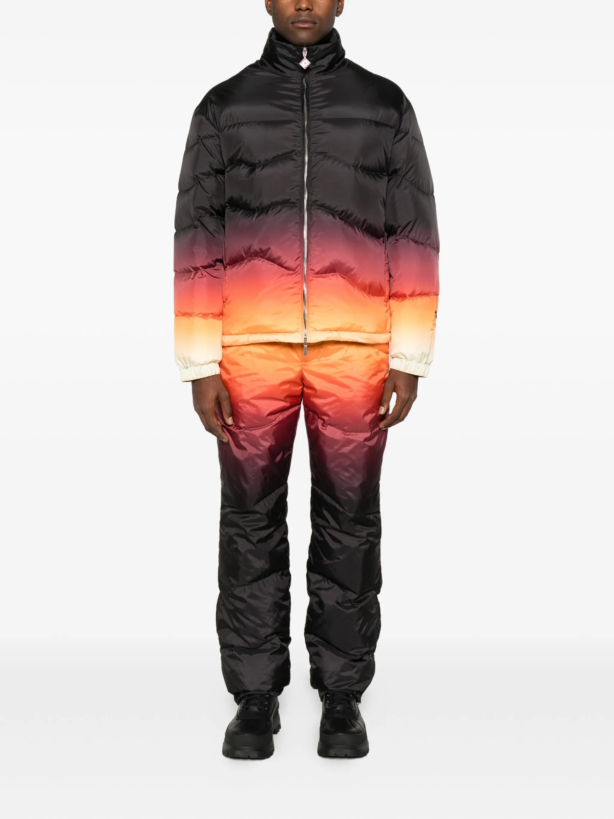 SKI GRADIENT POLYAMIDE QUILTED PUFFER - Image 4