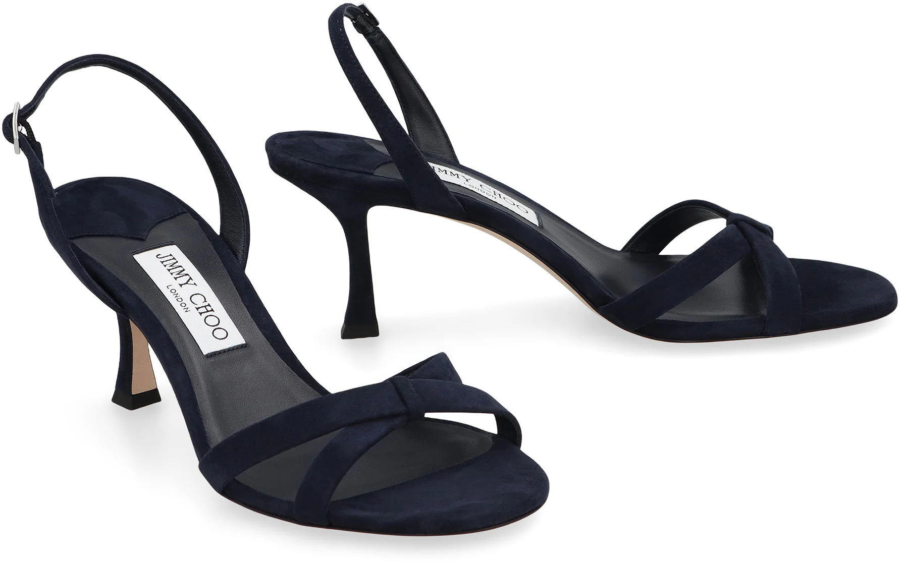 SLINGBACK ELSY 70 IN SUEDE LEATHER - Image 3