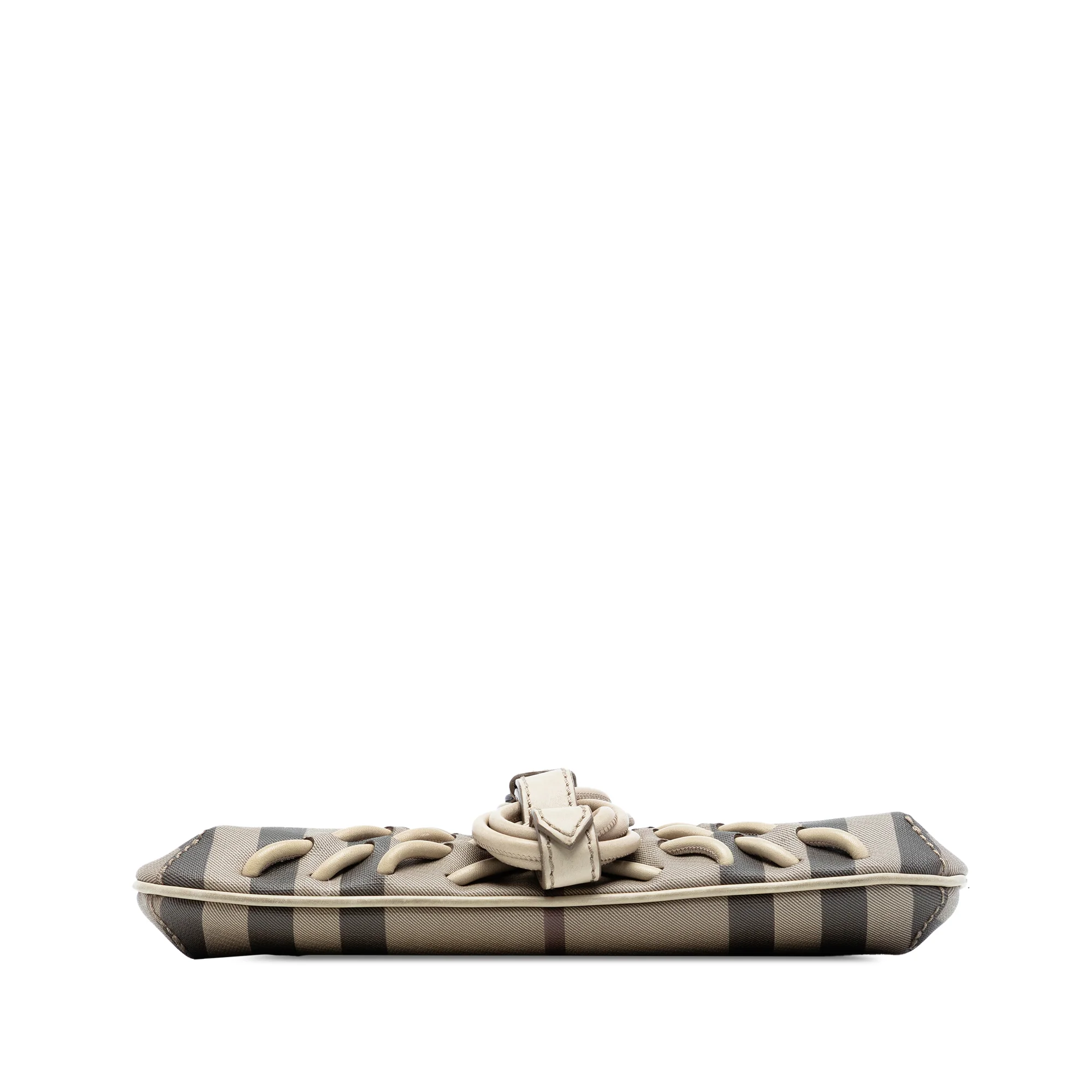 Smoke Check Coated Canvas Shoulder Bag - Image 3