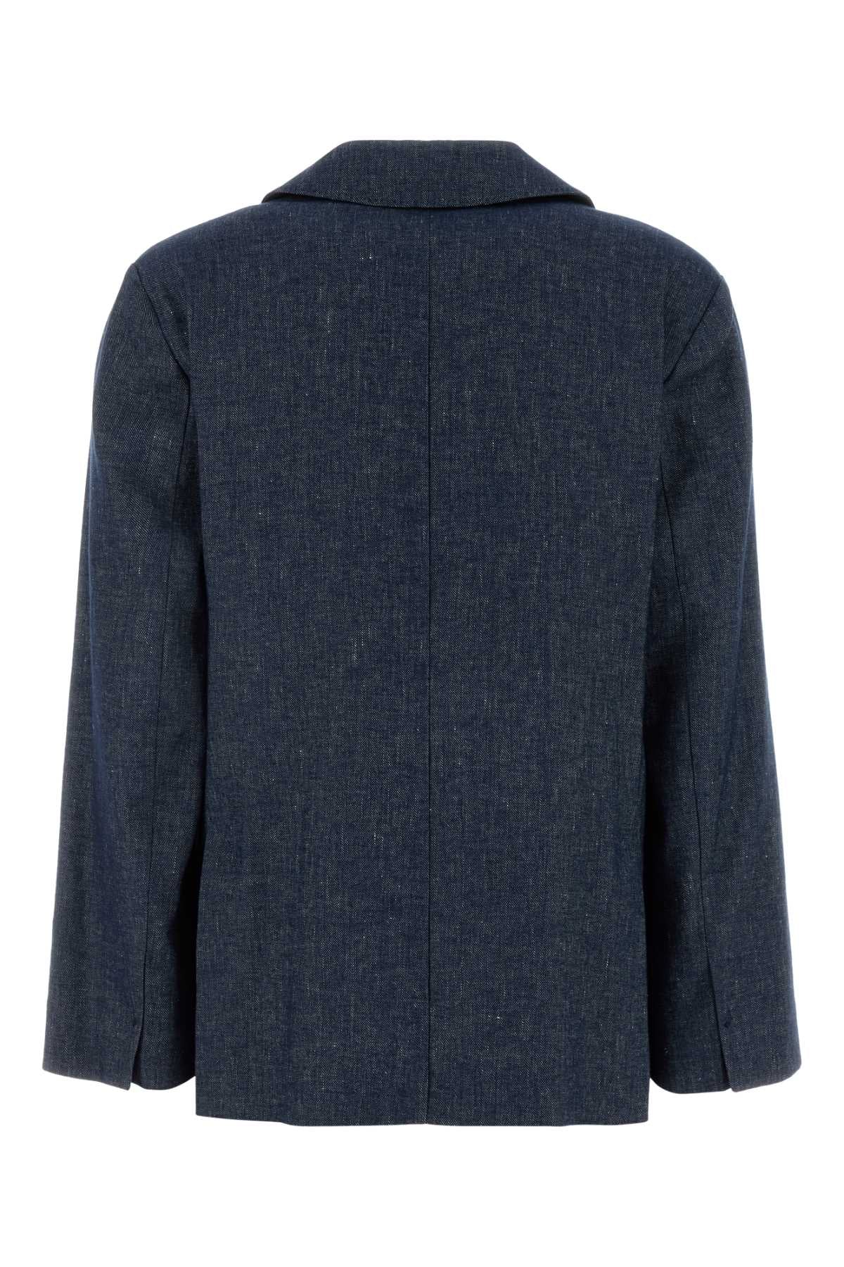 STRETCH DENIM NERO BLAZER - Image 2