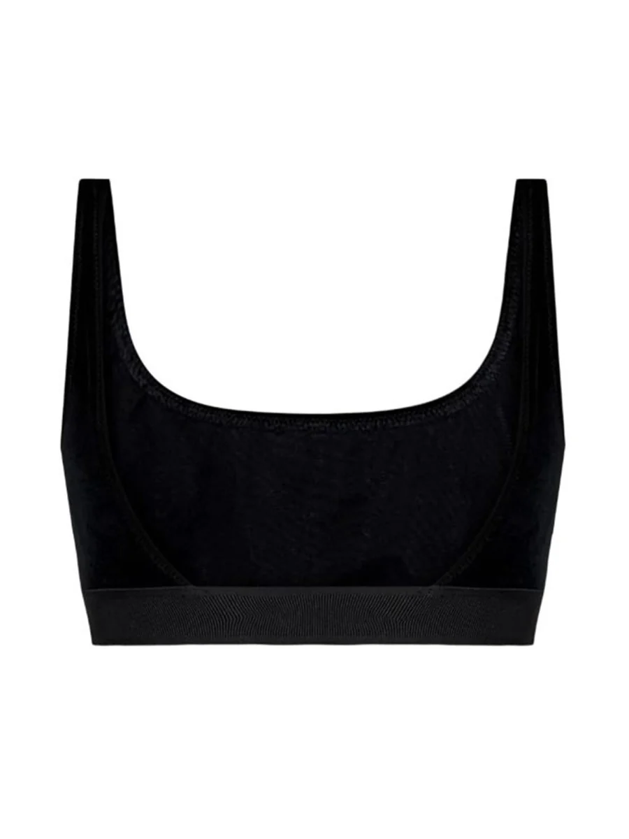 STRETCH LUSTROUS VELOUR SIGNATURE BRALETTE - Image 3