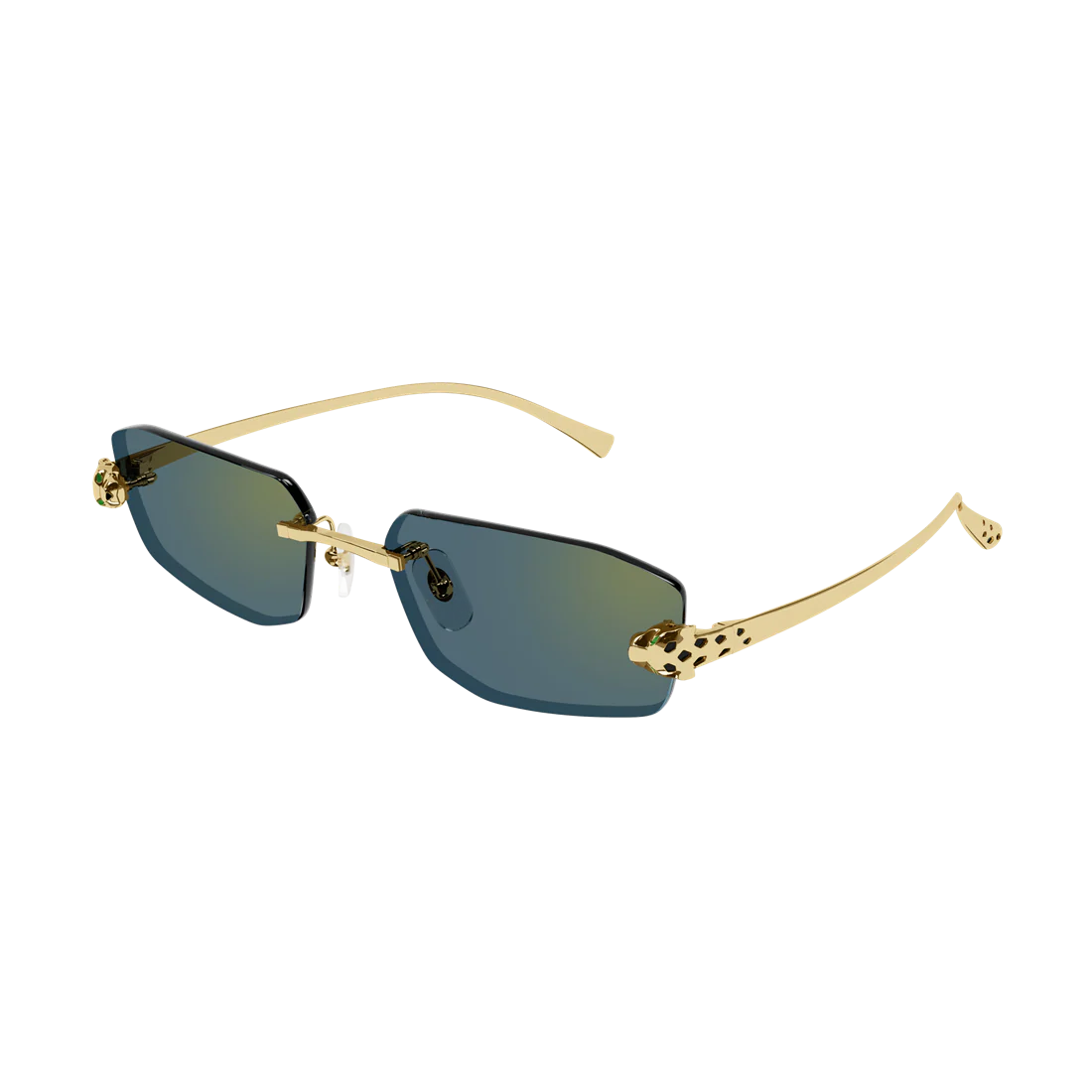 SUNGLASSES CT0474S 003 GOLD GOLD GREEN 56/18/145
