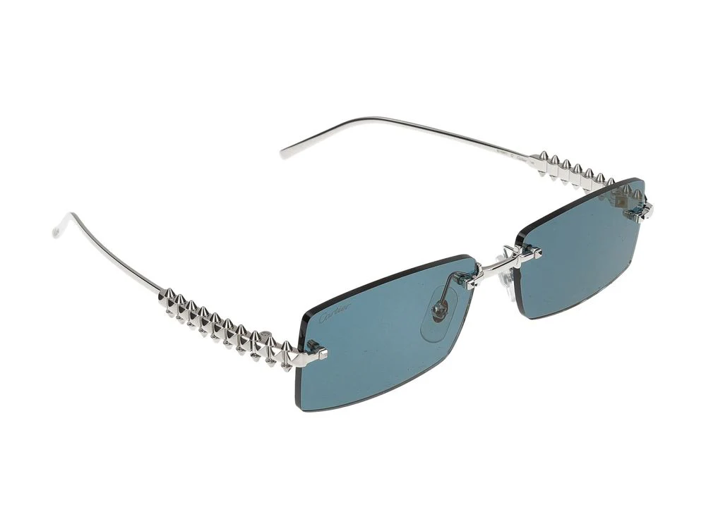 SUNGLASSES CT0604S 005 SILVER SILVER GREEN 57/17/140 - Image 4