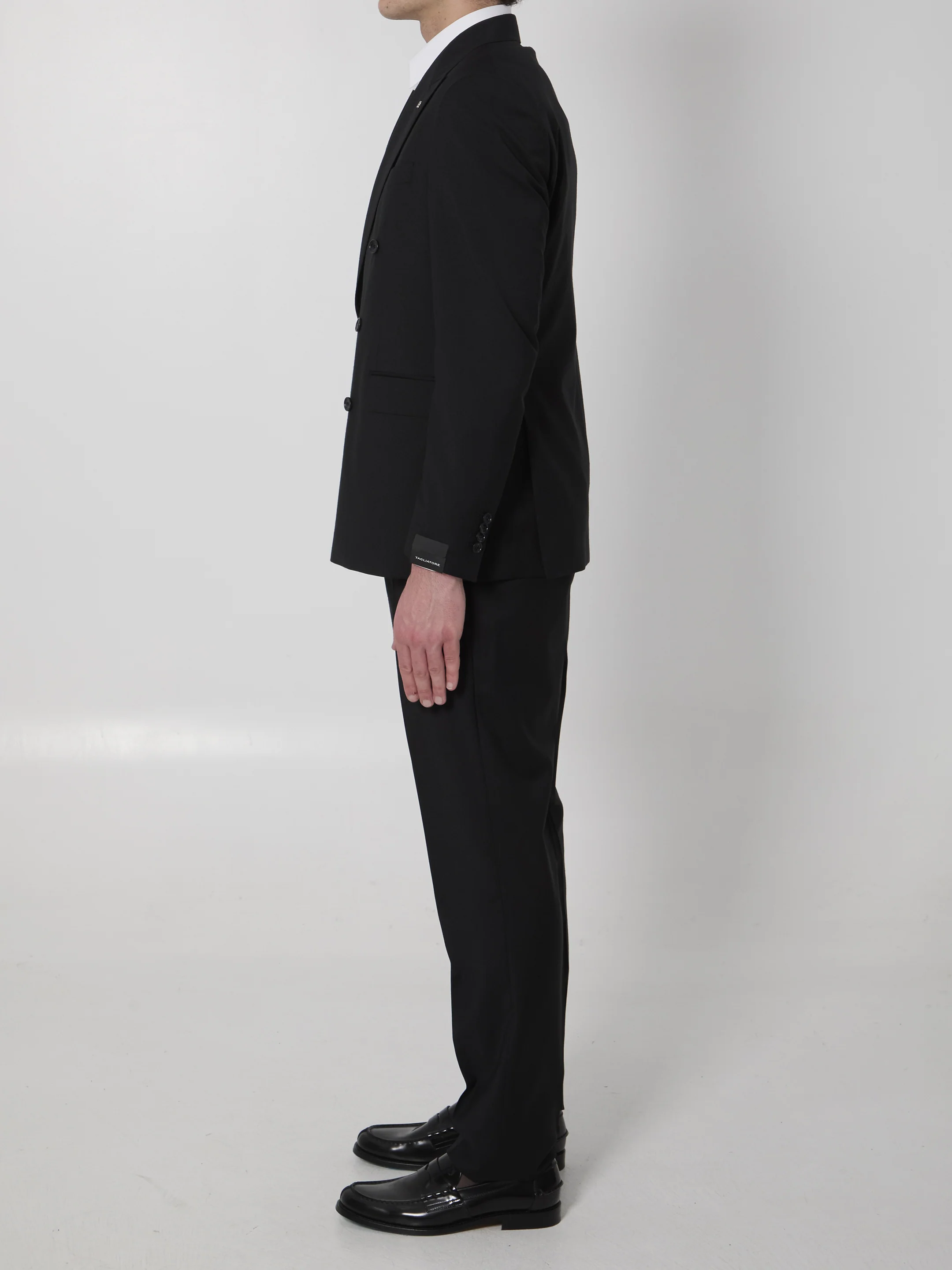 Super 110s virgin wool double-breasted suit - Image 3