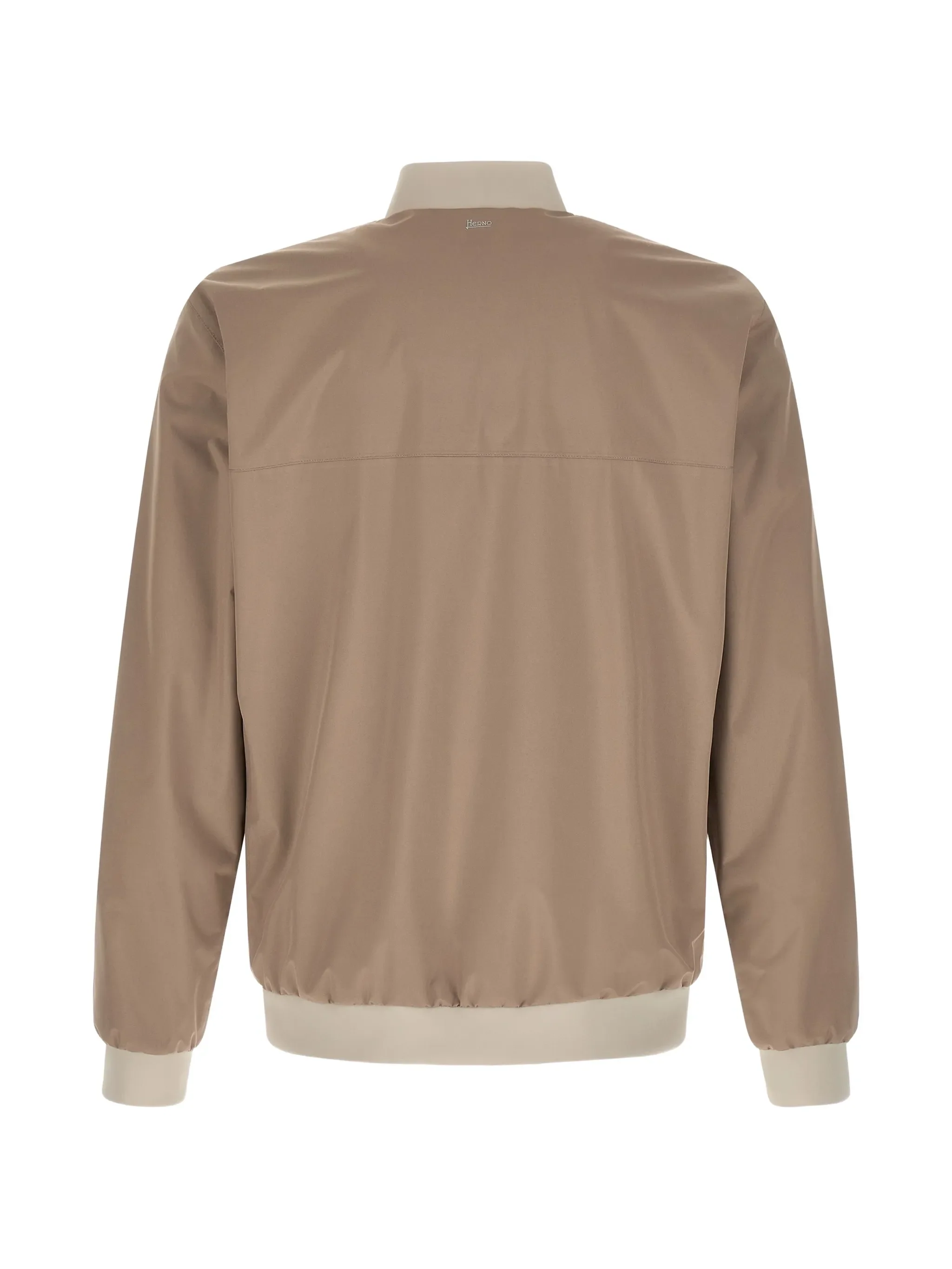 TAUPE POLYESTER POLYAMIDE BOMBER FUNCTIONAL - Image 2