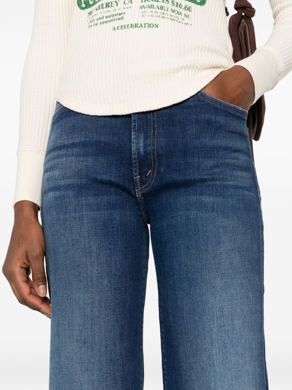 THE HUSTLER ROLLER SNEAK DENIM JEANS - Image 4