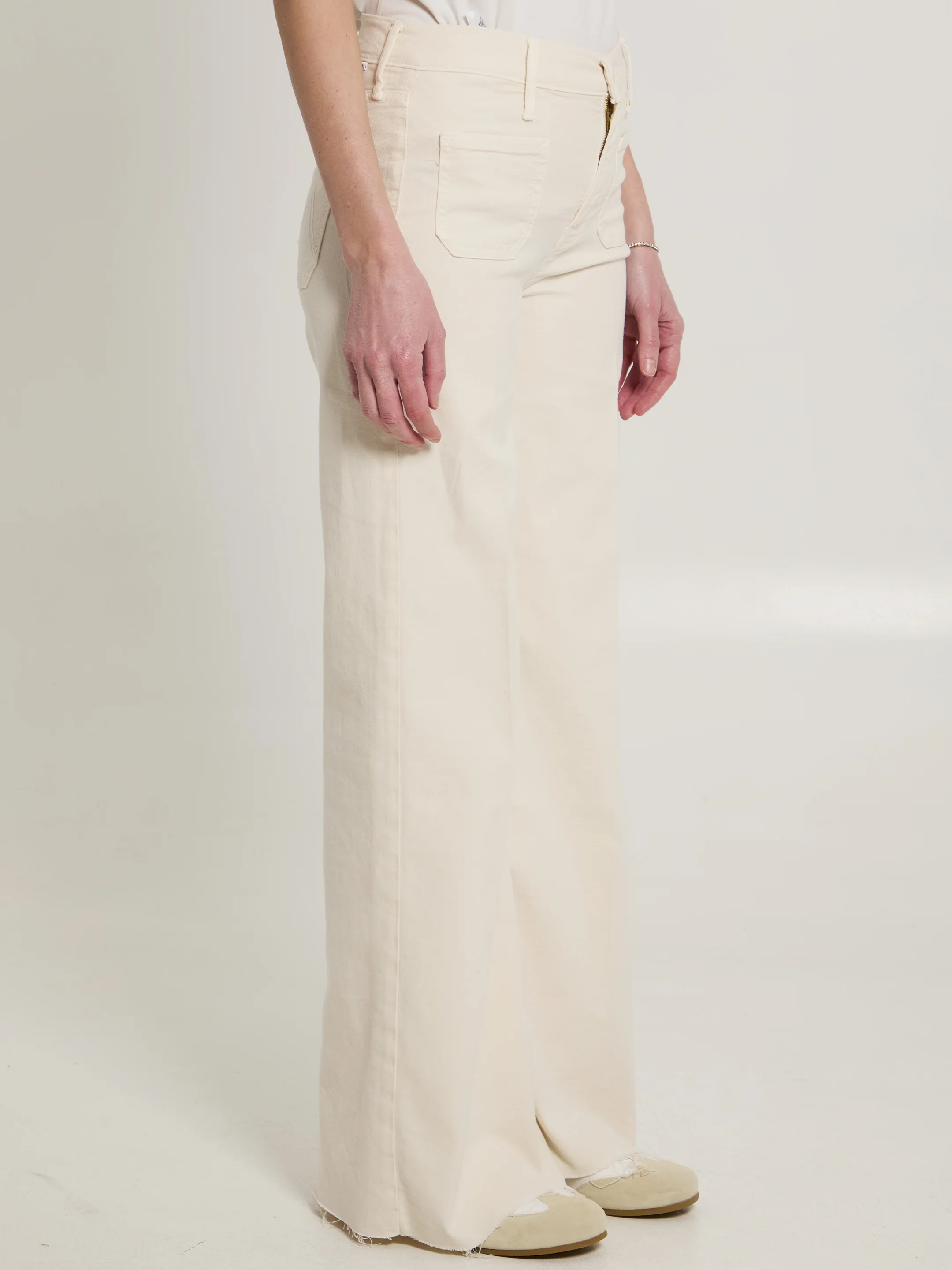 THE PATCH POCKET TWISTER FRAY JEANS - Image 2