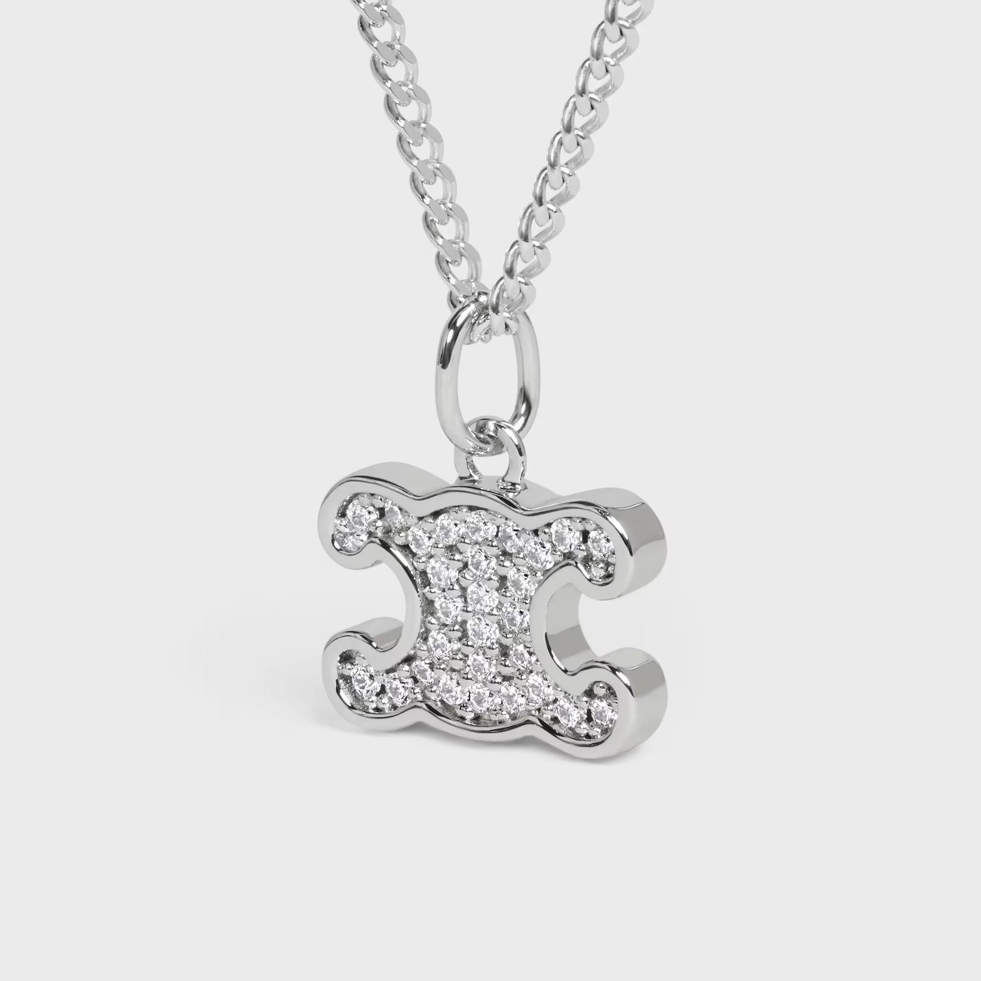 Triomphe necklace with rhinestones - Image 2