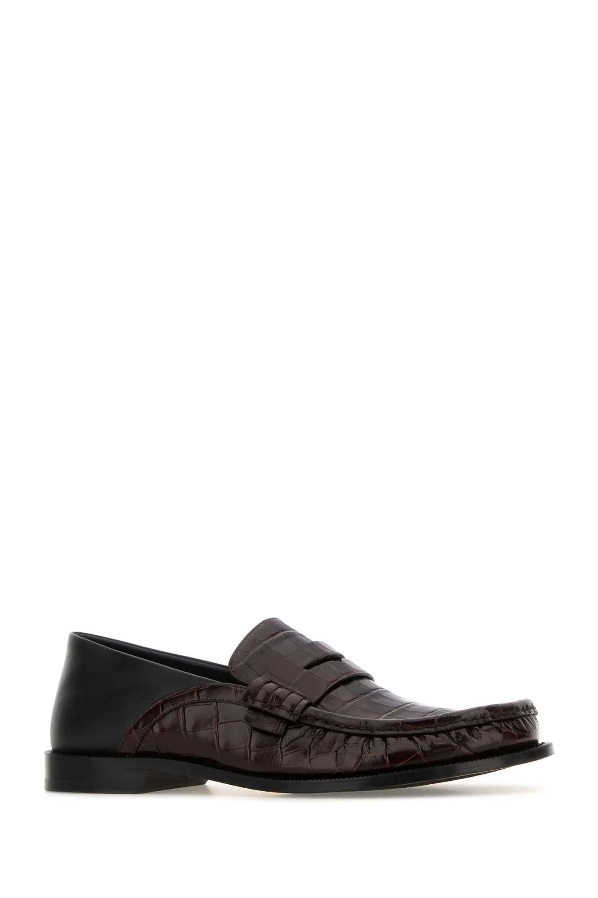 TWO-TONE LEATHER CAMPO LOAFERS - Image 2
