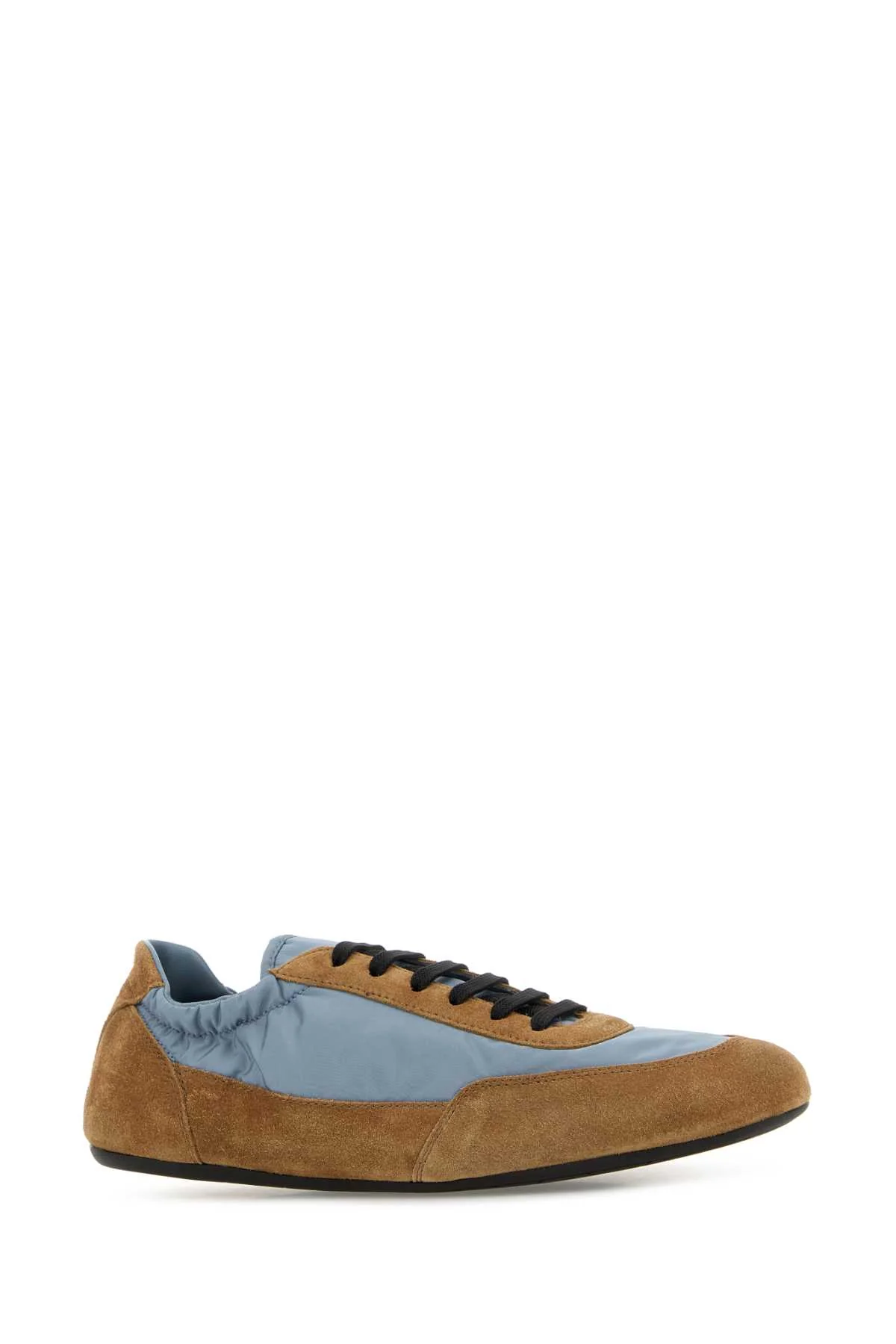 TWO-TONE RE-NYLON AND SUEDE COLLAPSE SNEAKERS - Image 2