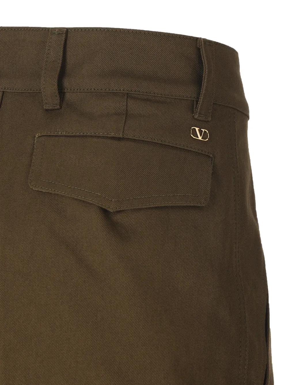 VALENTINO GARAVANI CARGO TROUSERS WITH VLOGO SIGNATURE - Image 4