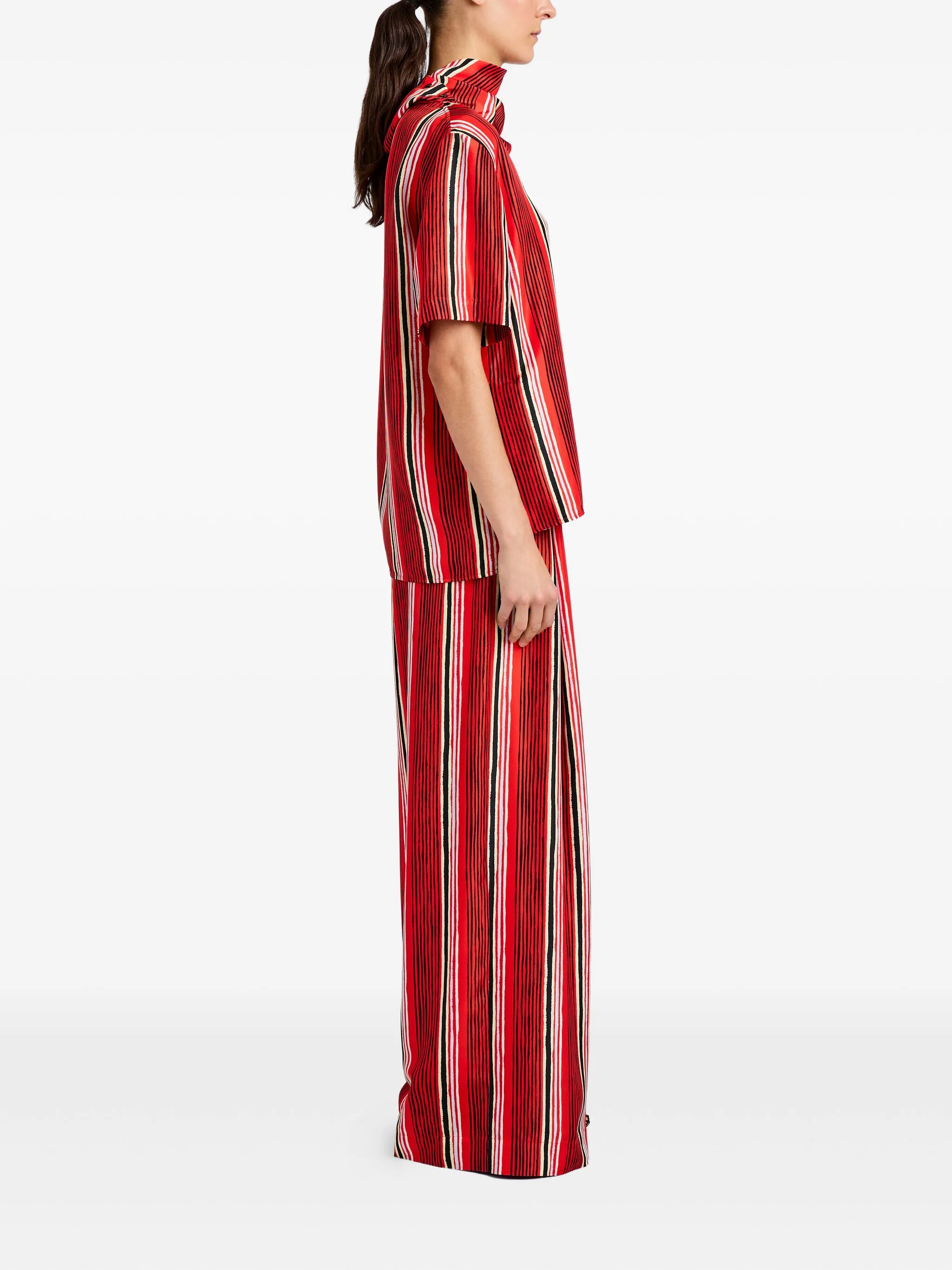 VERMILLION SILK AMIRA PANTS - Image 3