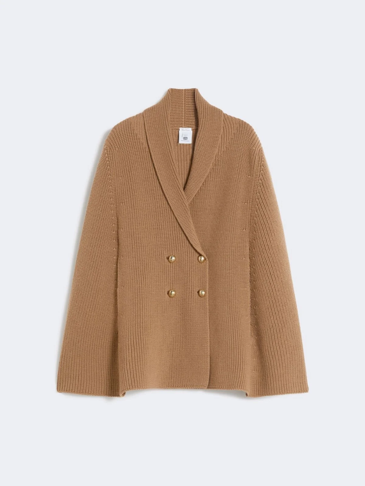 Virgin wool double breasted jacket