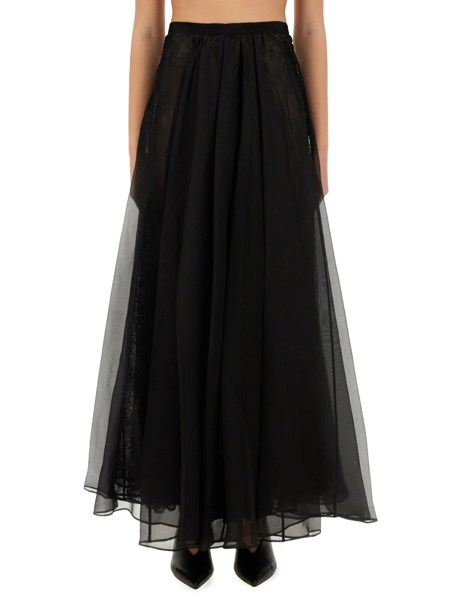 VOLUMINOUS MAXI SKIRT