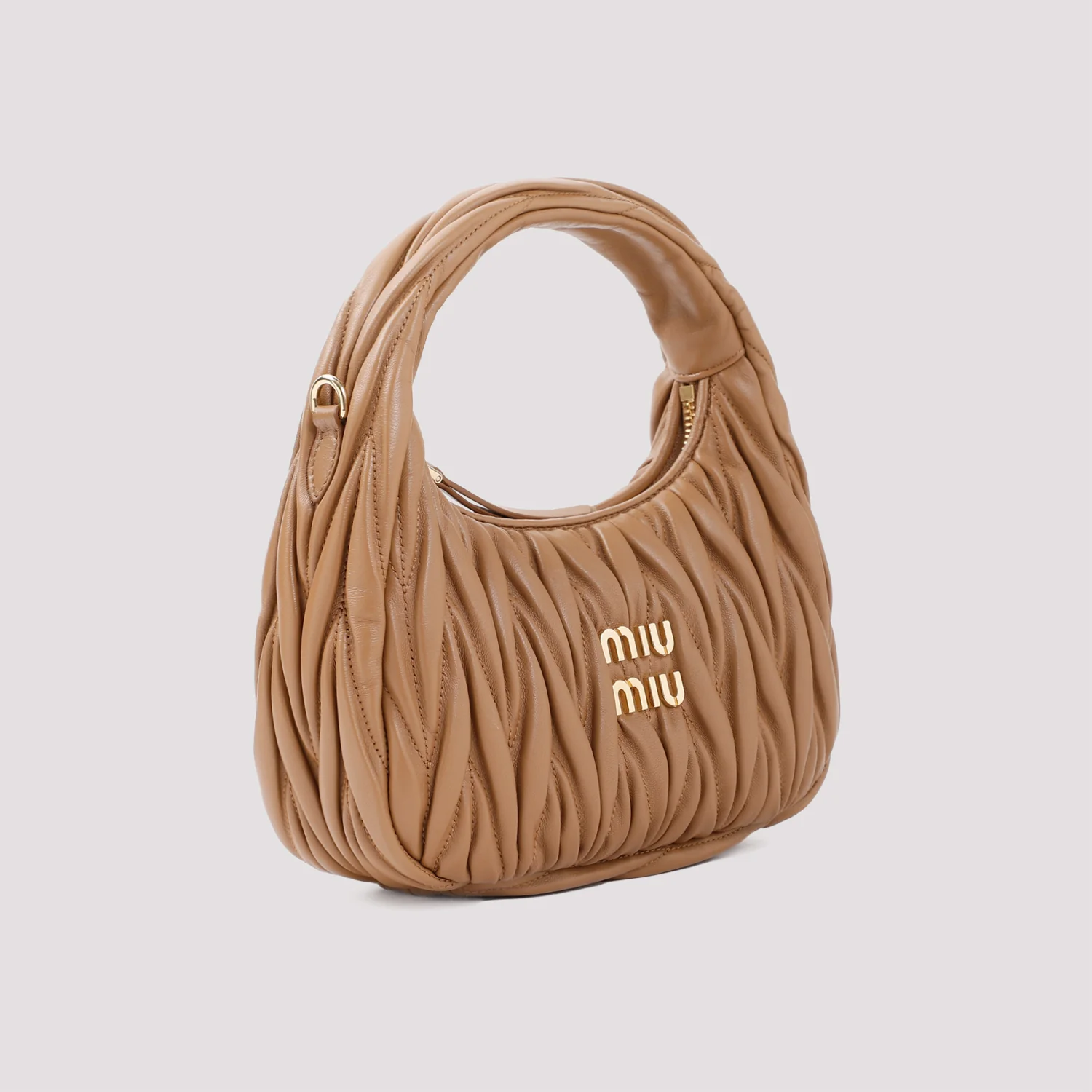 WANDER MATELASSÉ NAPPA LEATHER SMALL HOBO BAG - Image 4