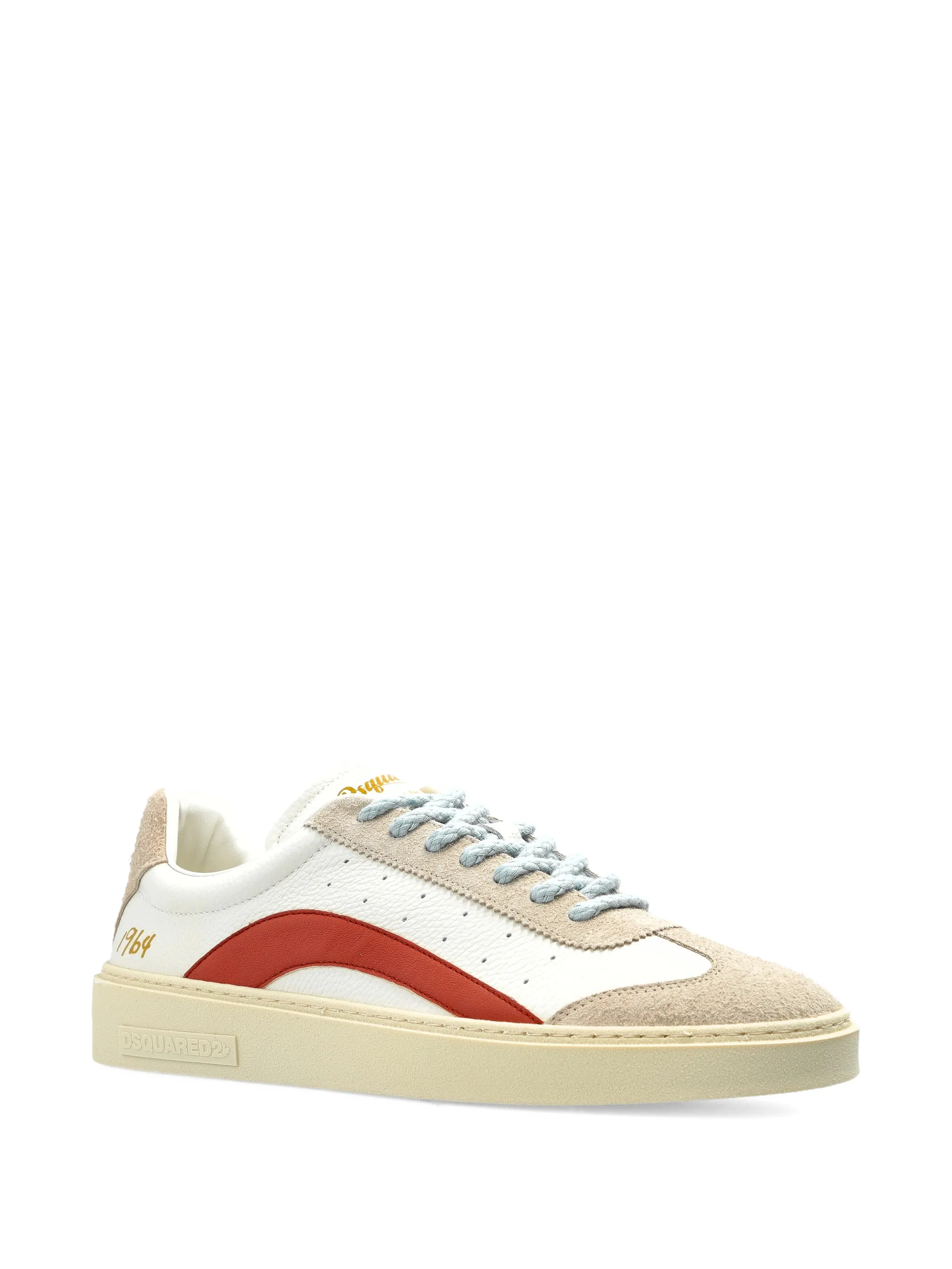 WHITE CALF GOAT RIDER SNEAKERS - Image 2