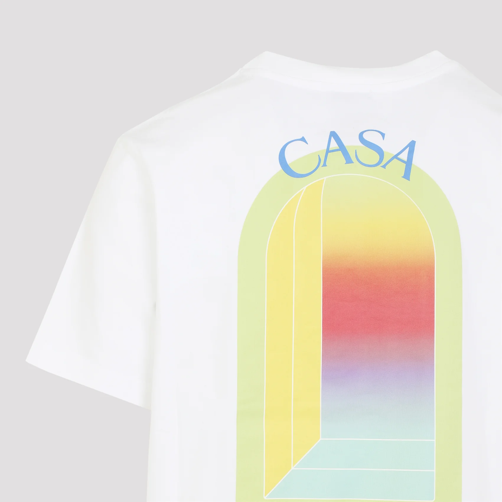 WHITE L`ARCHE COTTON T-SHIRT - Image 5