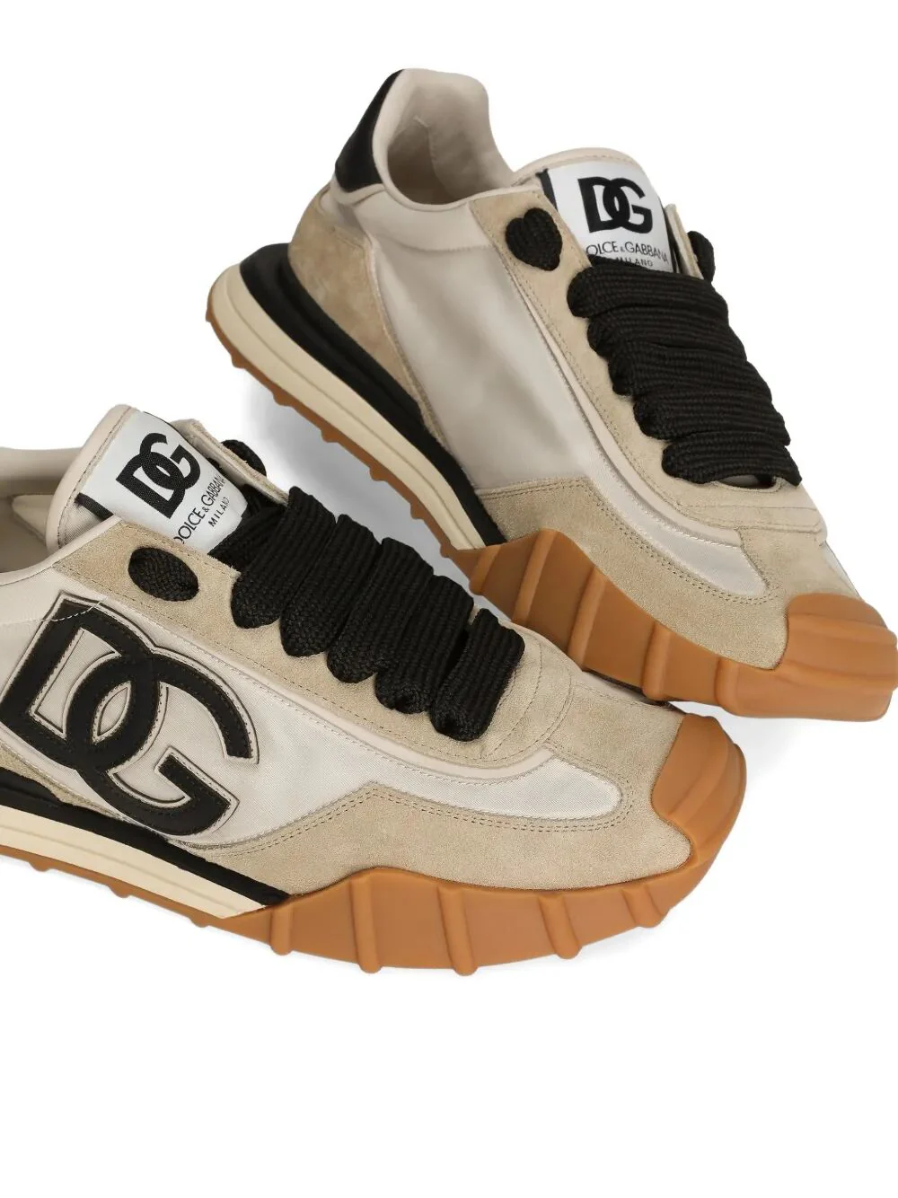 WHITE LEATHER SNEAKERS LOW-TOP - Image 4