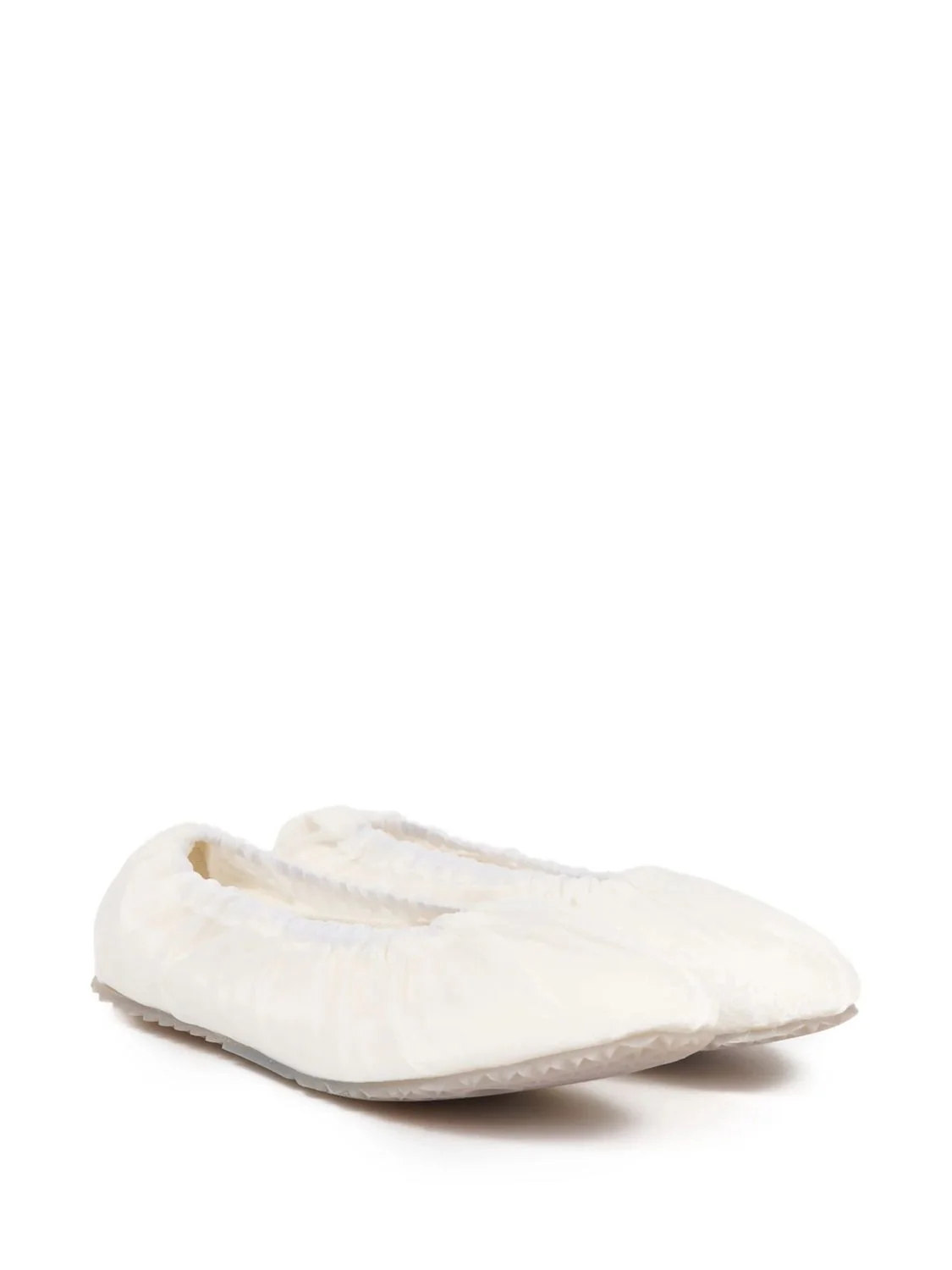 WHITE POLYAMIDE SANDALS - Image 4