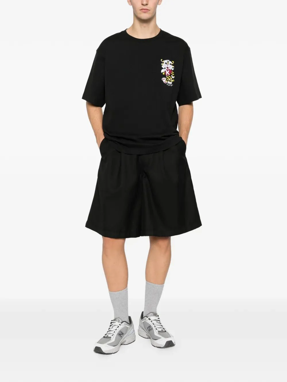 WILD TIGER EMBROIDERED T-SHIRT - Image 2