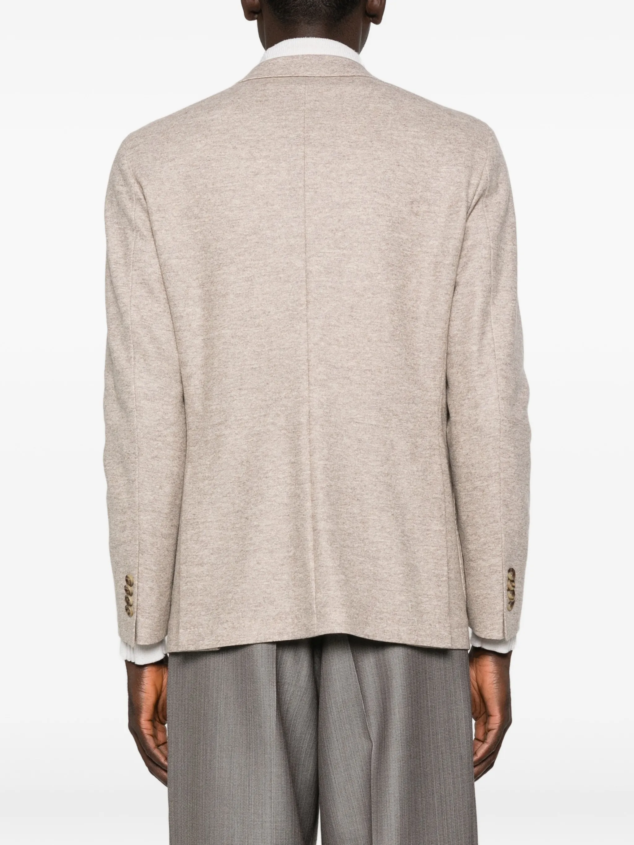 WOOL COTTON POLYAMIDE JACKET - Image 4