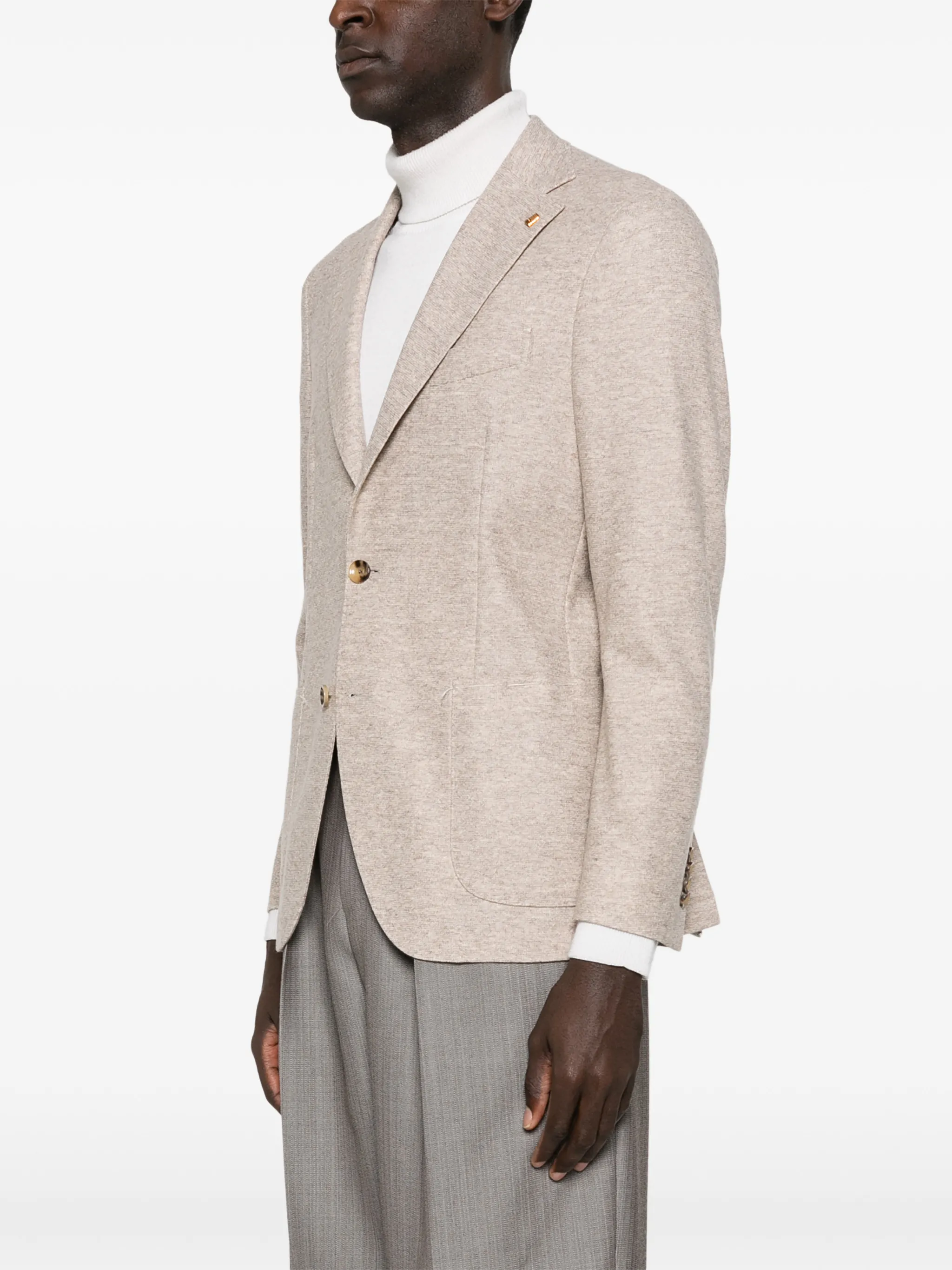 WOOL COTTON POLYAMIDE JACKET - Image 5