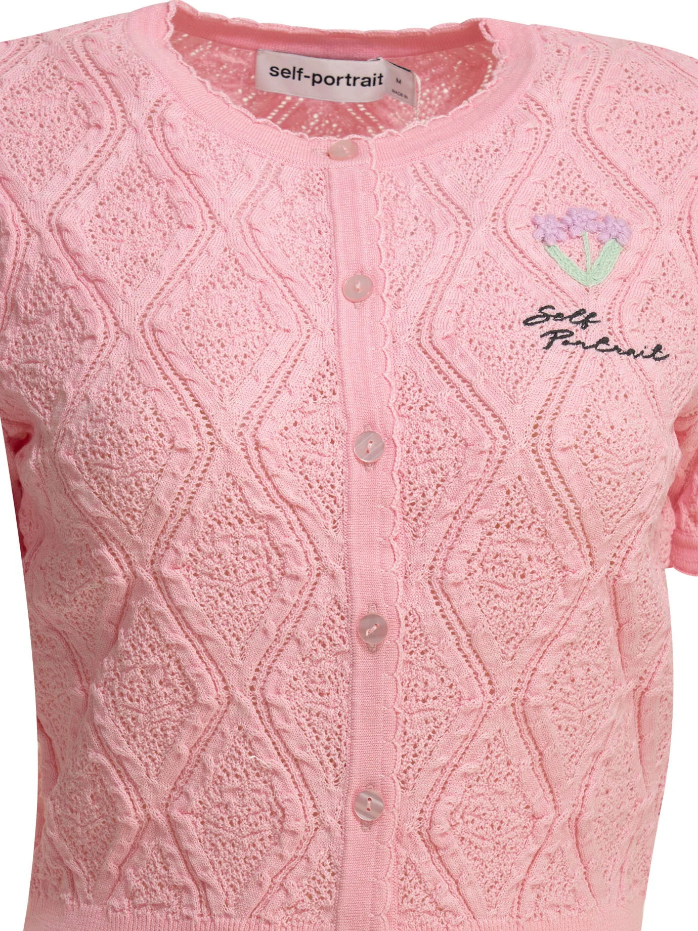 WOVEN KNIT CARDIGAN - Image 3